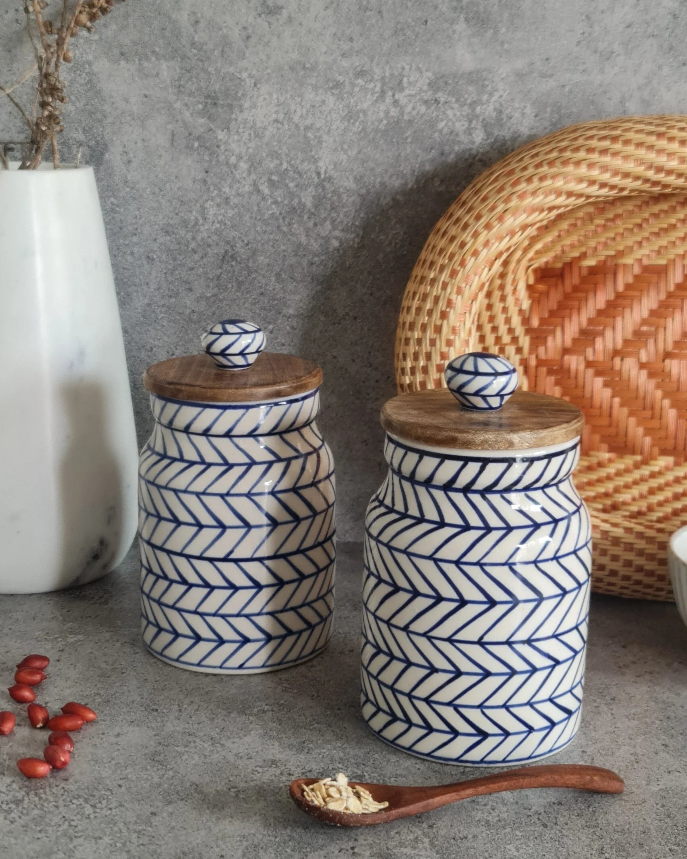 Canister, Jar & Oil Bottle Collection