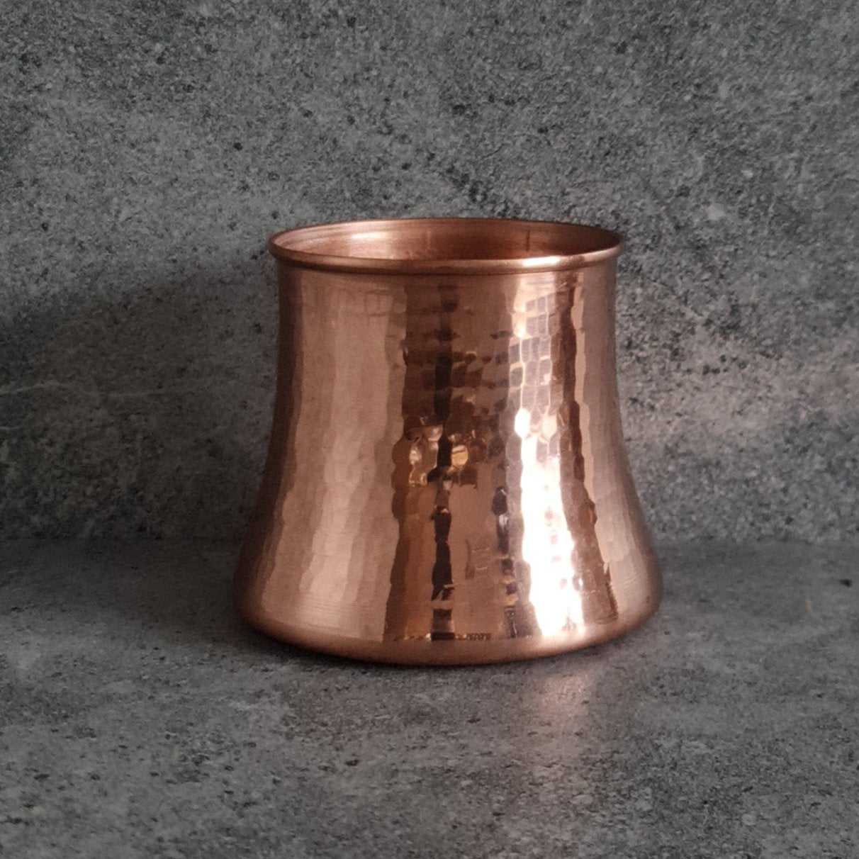 Copper Vase for home decor, Hammered Copper Vase