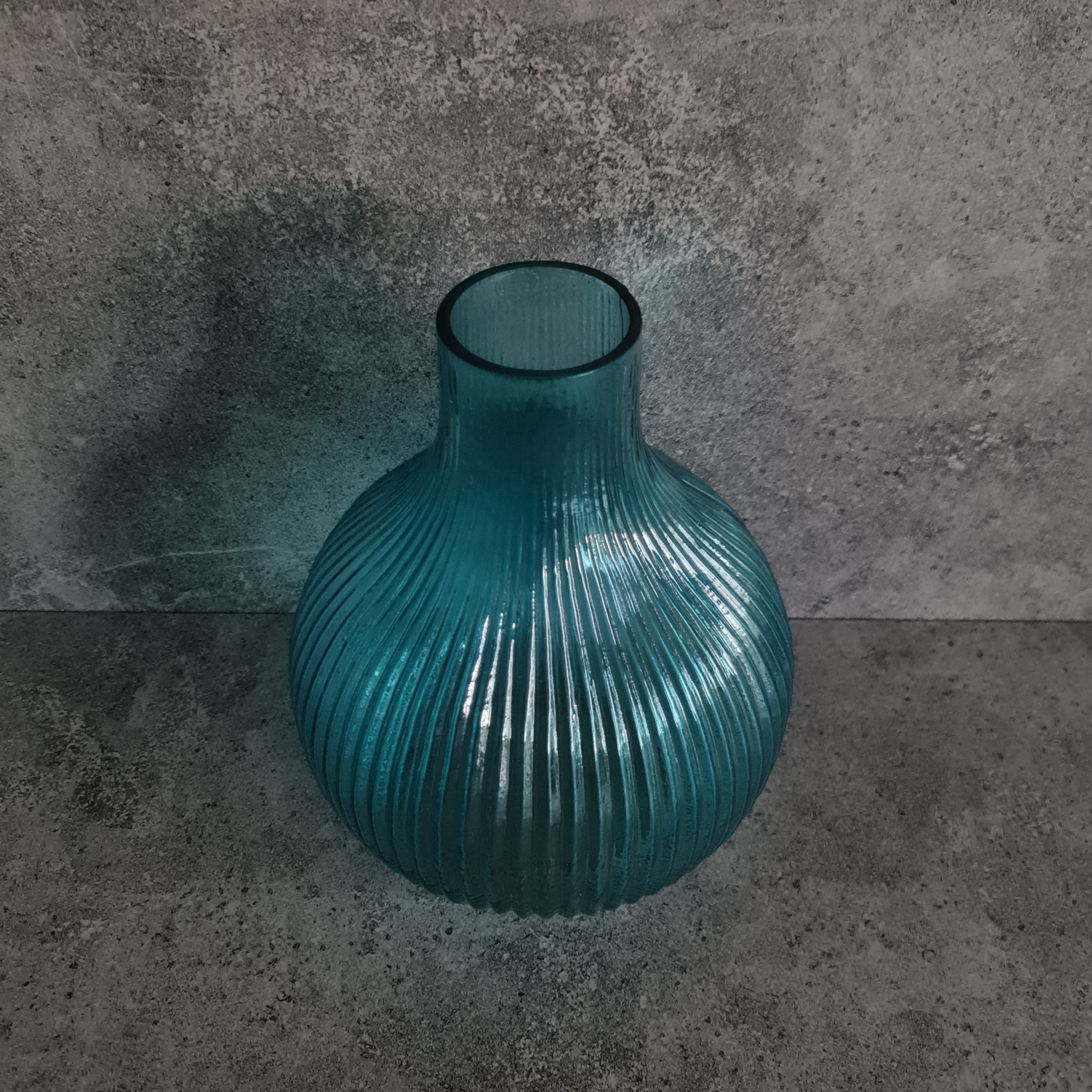Handcrafted Glass Vase, Home Decor