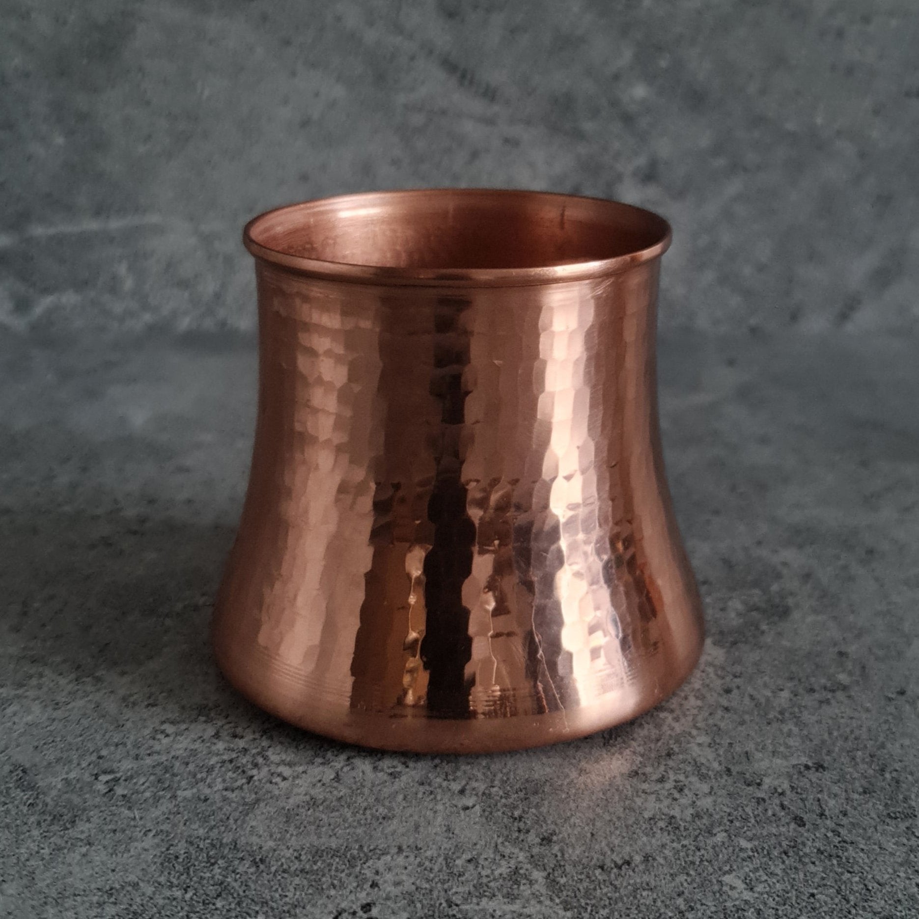 Copper Vase for home decor, Hammered Copper Vase