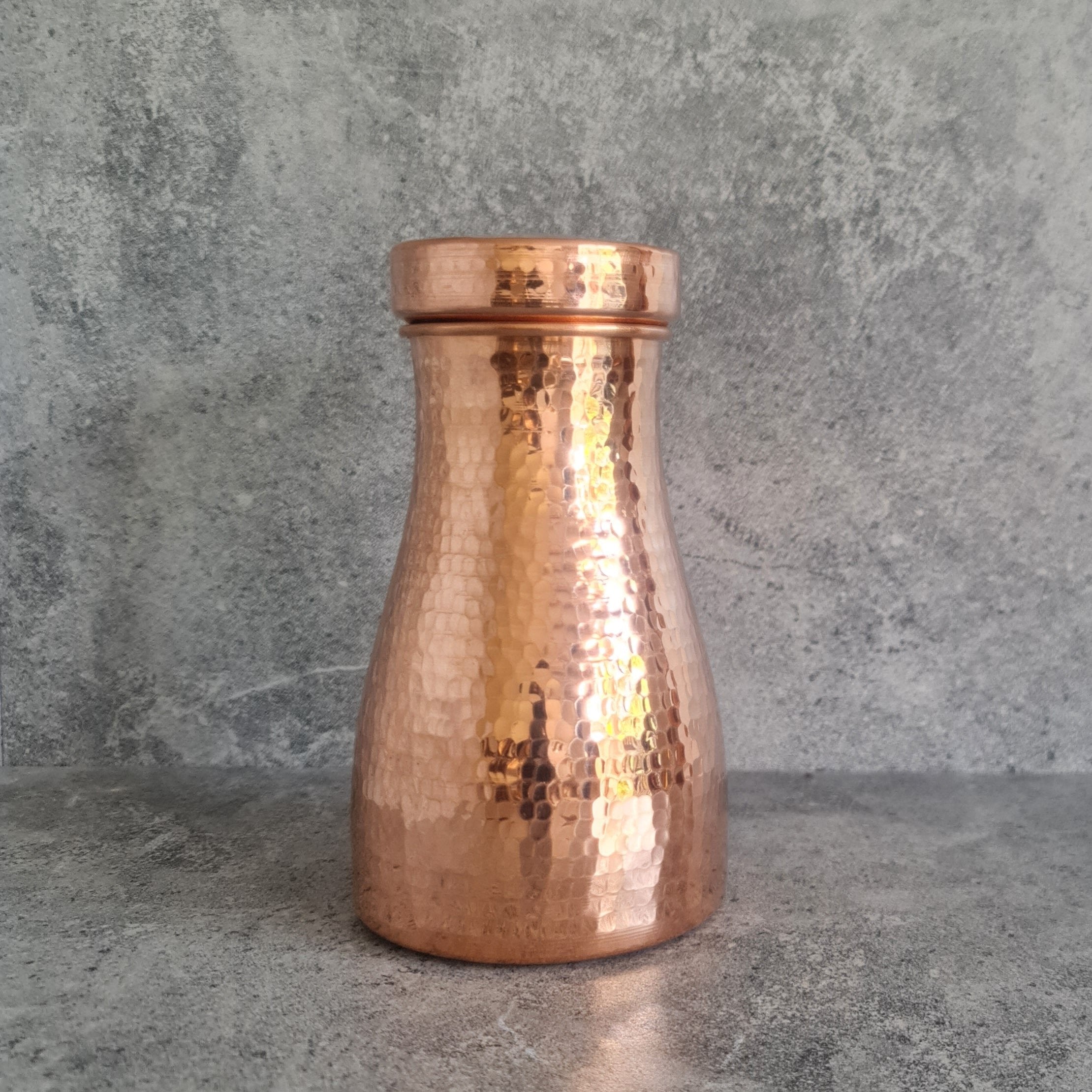 Copper Water Bottle, Copper Jug, Copper Carafe, Copper Pitcher, Copper Water Jug, Water Storage Tumbler, Picher