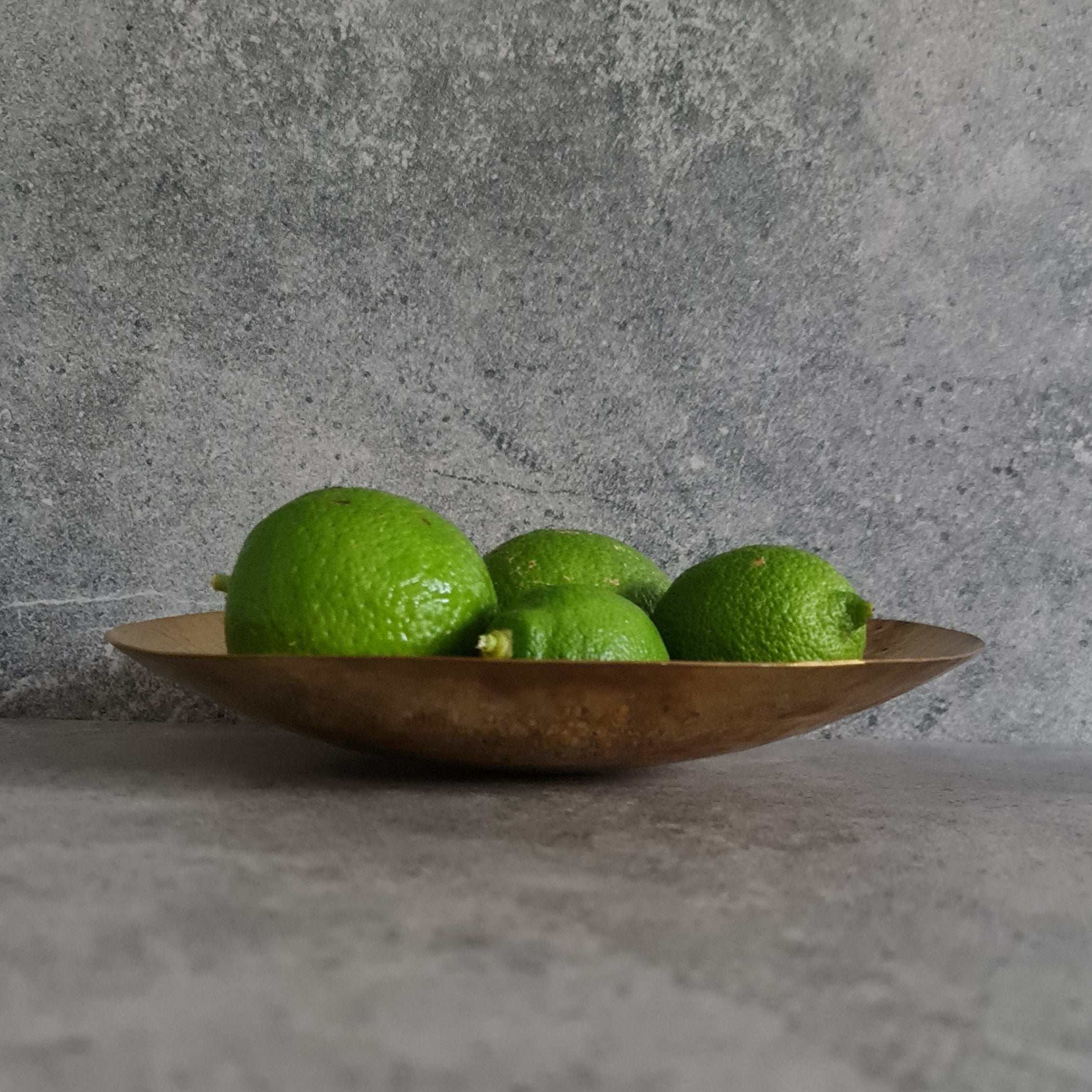 Brass Curved Plates - Set of 3, Brass Bowl, Brass Serving Bowl, Home Decor, Decorative Brass Plate, Serving Plate, Hammered Plate, Decor Piece