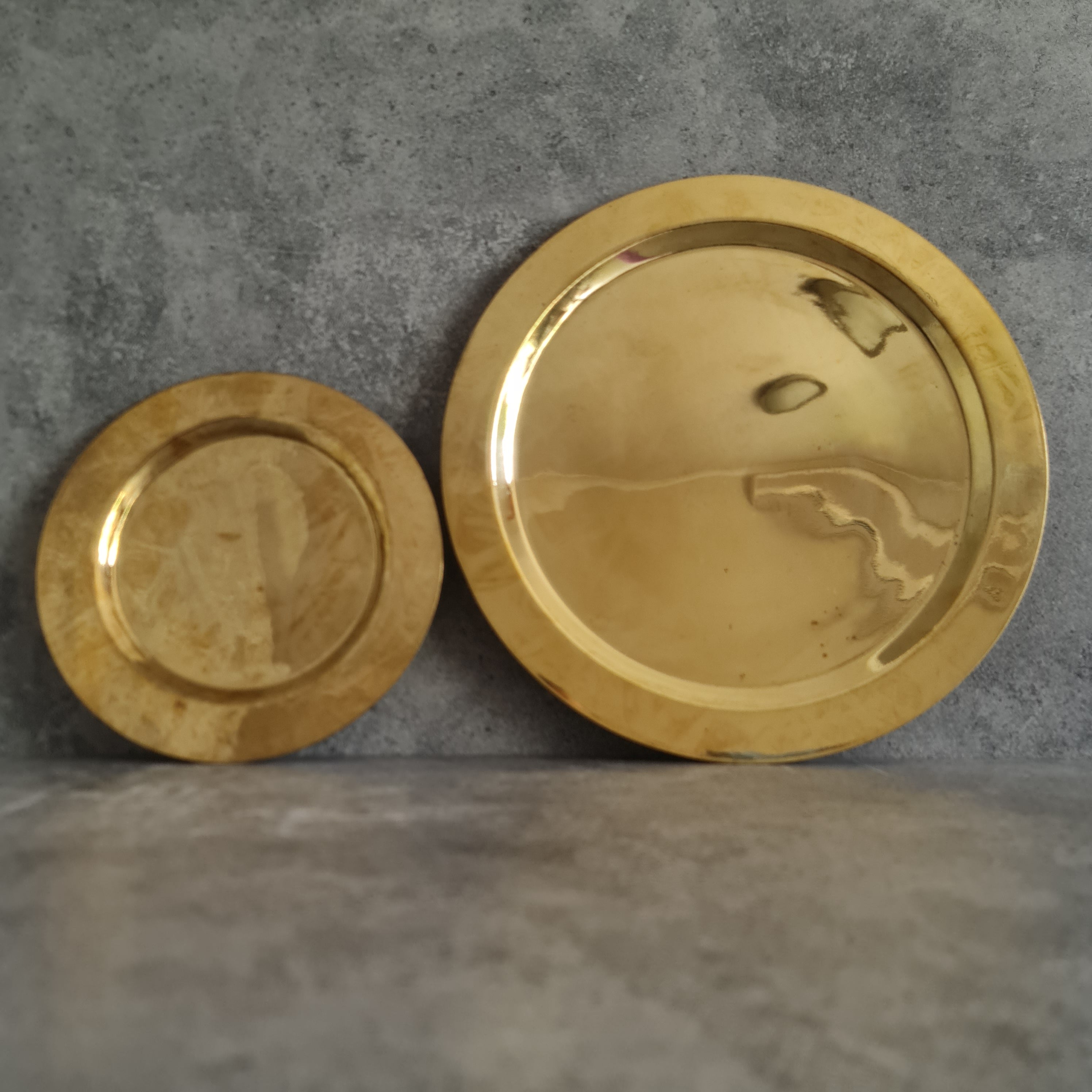 Brass Plates, Brass Serving Plate, Home Decor, Decorative Brass Plate, Decor Piece, Brass Platter
