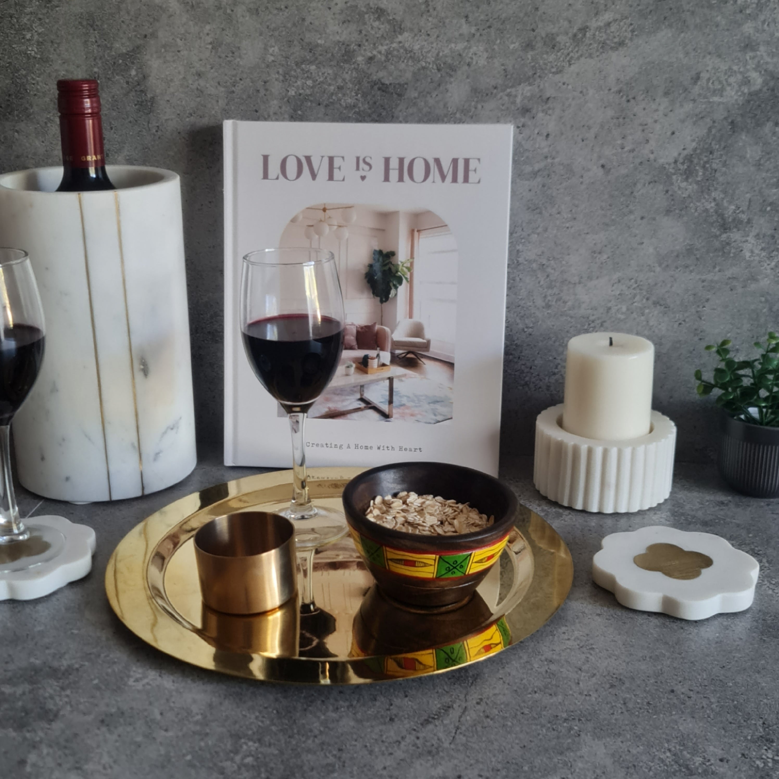 Brass Plates, Brass Serving Plate, Home Decor, Decorative Brass Plate, Decor Piece, Brass Platter