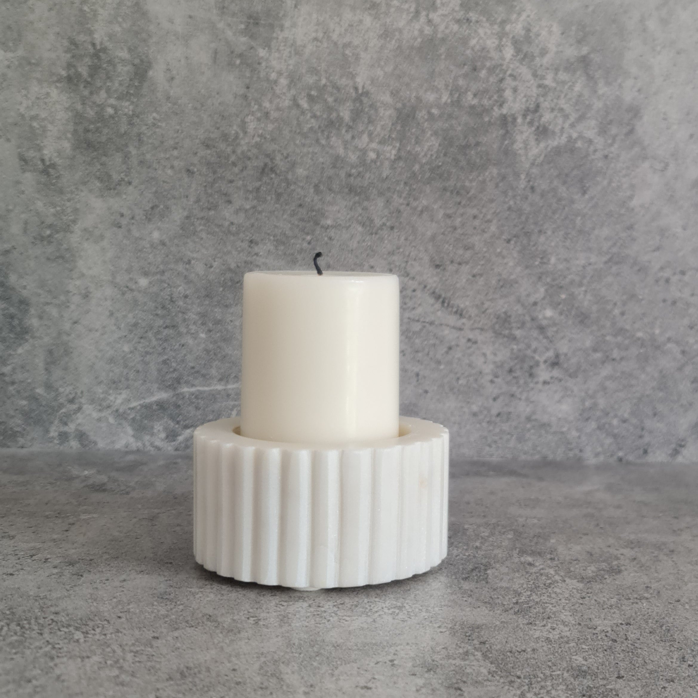 Candle Stand - white Marble
White marble candle stand
White marble ribbed candle stand
Home decor
Gift