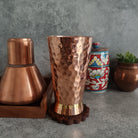 Copper glass, copper cup, copper mug, Copper Cocktail glass, Hammered Copper Water Tumbler, Water Mug,  Barware Collection, Water storage , Handcrafted Copper Mug, Cocktail Glass, Tumbler, Decor