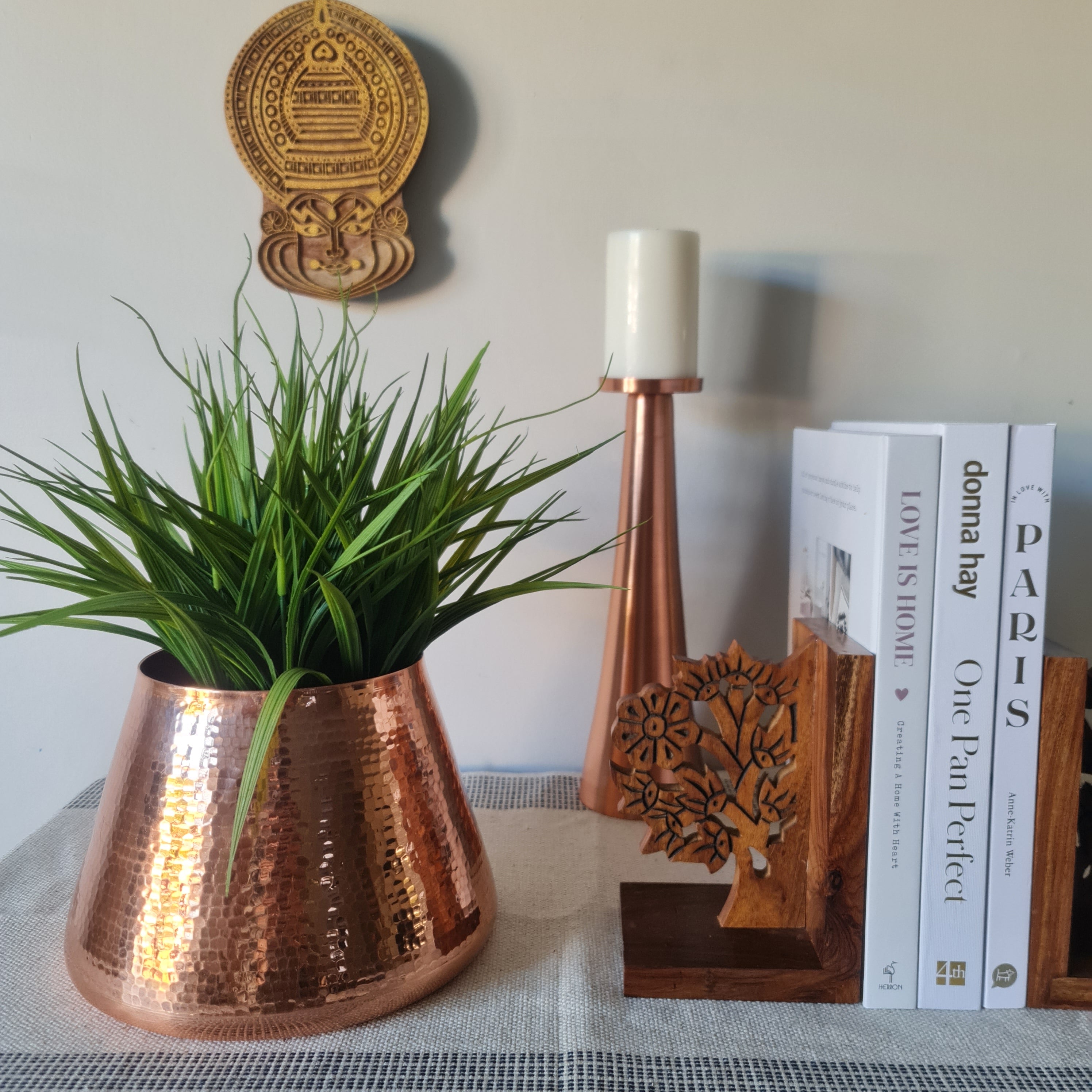 Copper Planter, Copper Vase, Wine Chiller, Pot Planter, Home Decor, Barware, Decor Piece