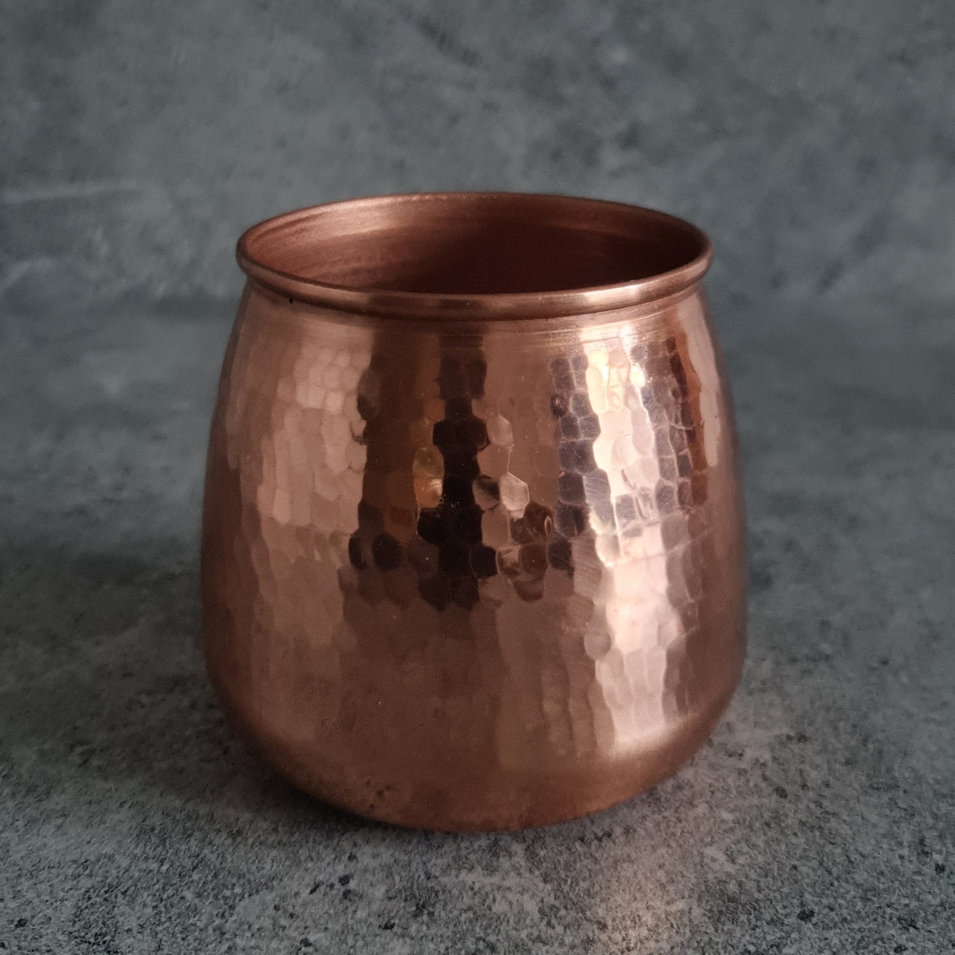 Copper Hammered Vase, Home decor