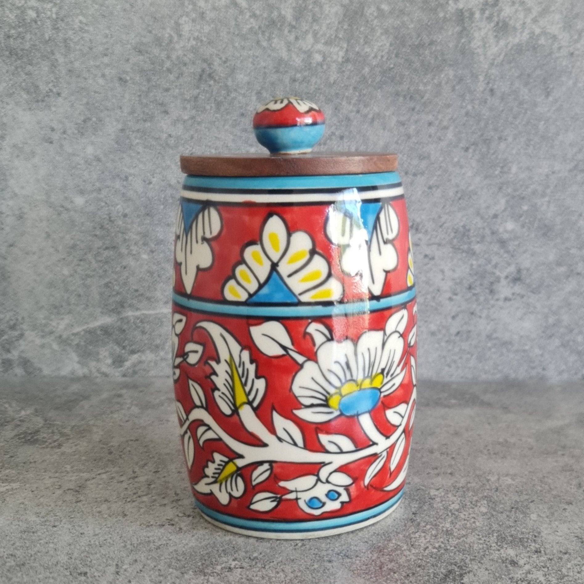 Ceramic Canister, Ceramic Jar, Handmade Canister