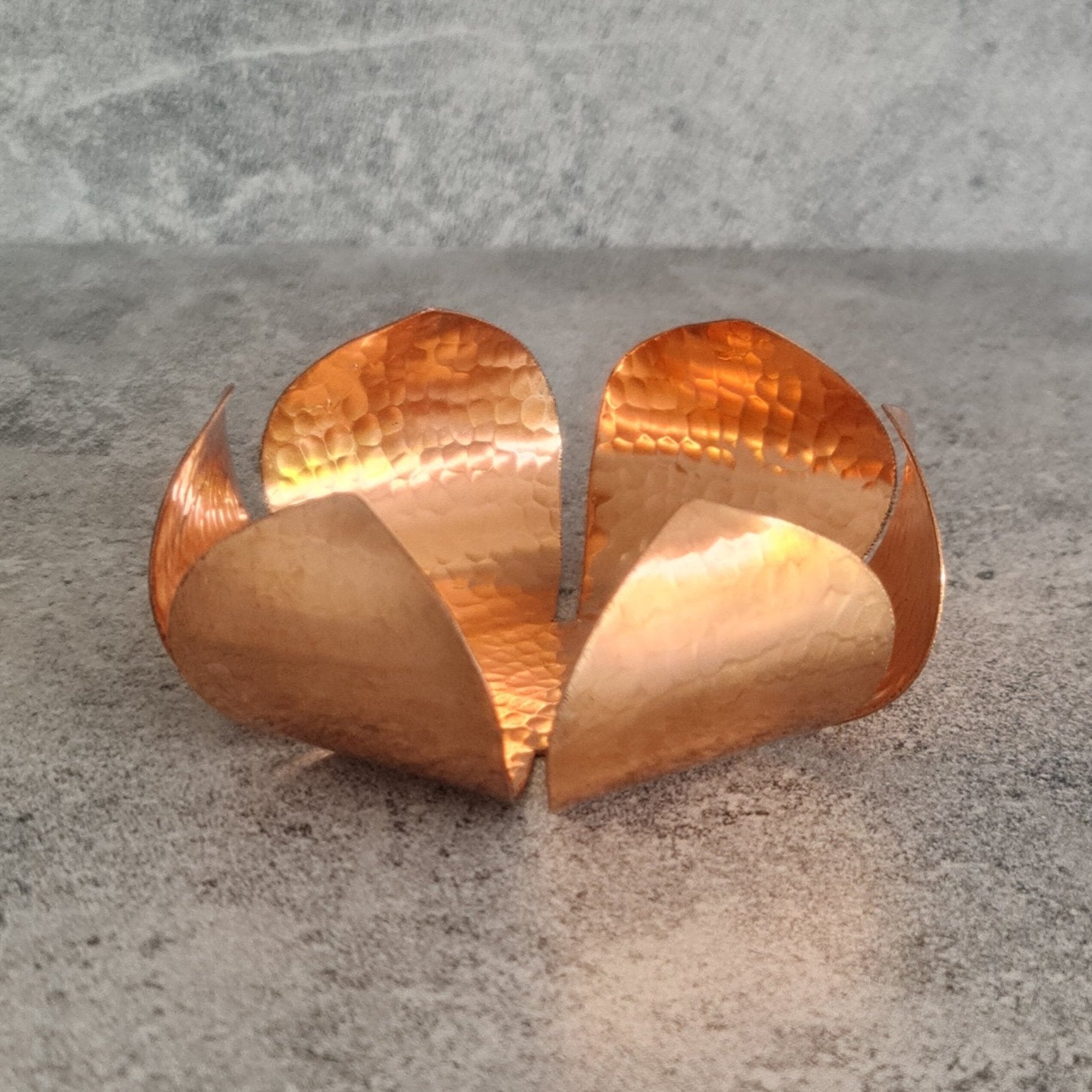 Lotus Tealight Candle Holder, Tealight Candle Holder, Copper Tealight Candle Holder, Handmade Tealight Candle Holder, Home decor