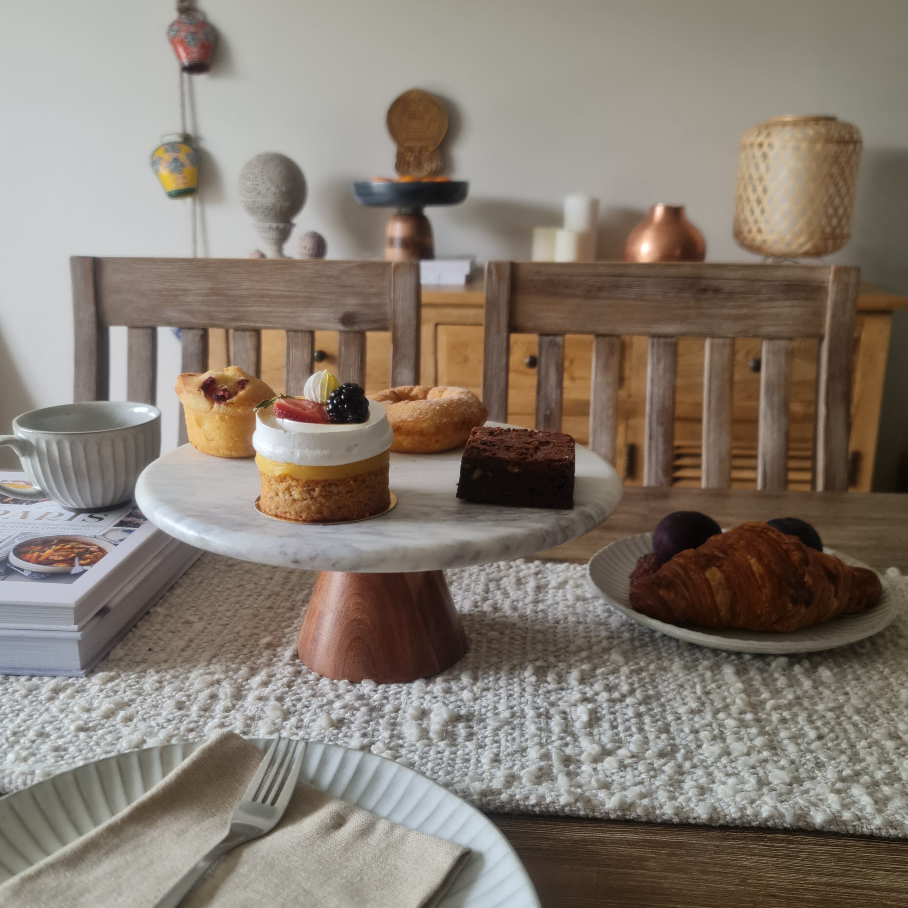 Serving Tray, Marble Serving Tray, Marble Cake Stand, Cake Serving Stand