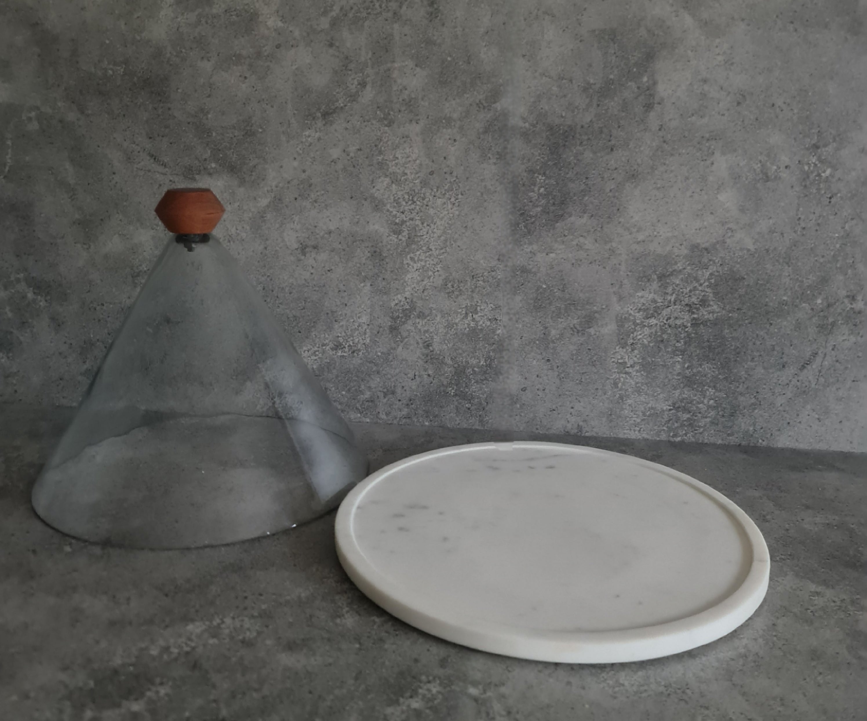 Marble Food Dome, Marble Serving Tray