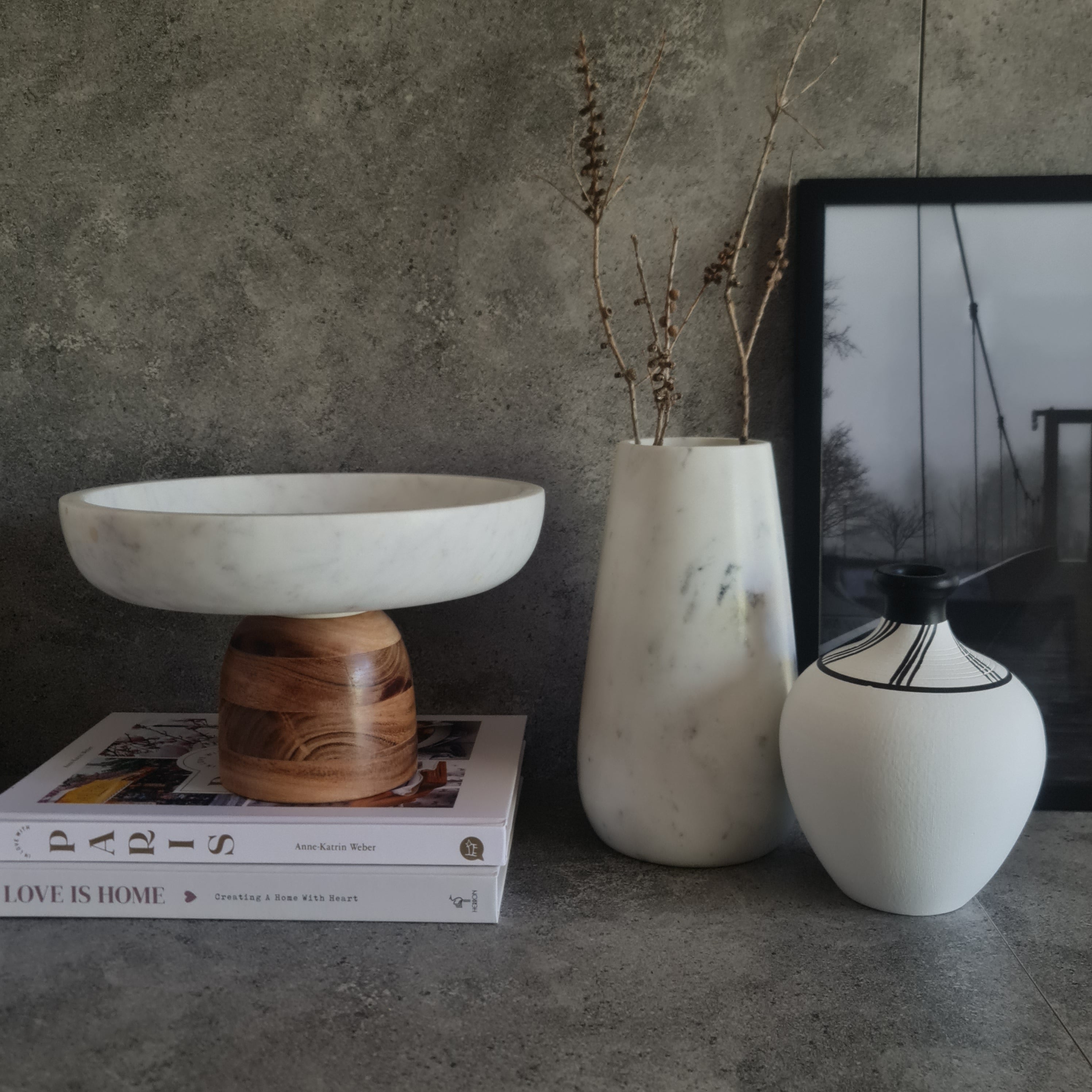 Marble Fruit Bowl, Fruit Bowl