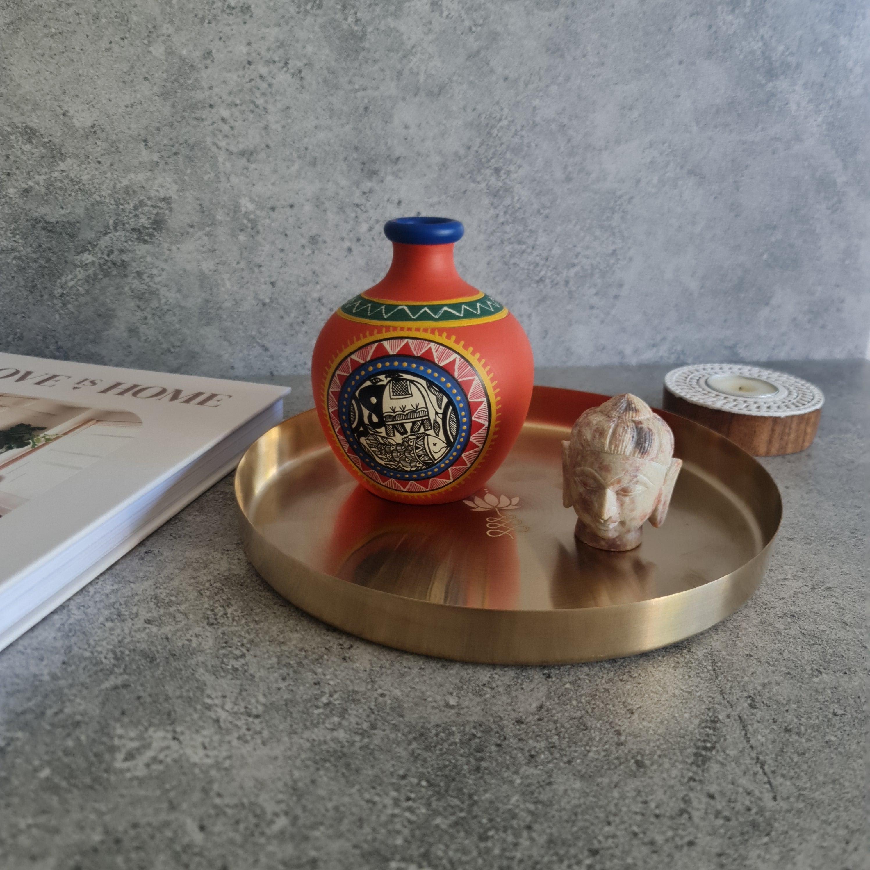 Kansa Platter, Kansa Plate, Kansa decorative Plate, Serving Plate, Kansa Tray, Home Decor, Barware