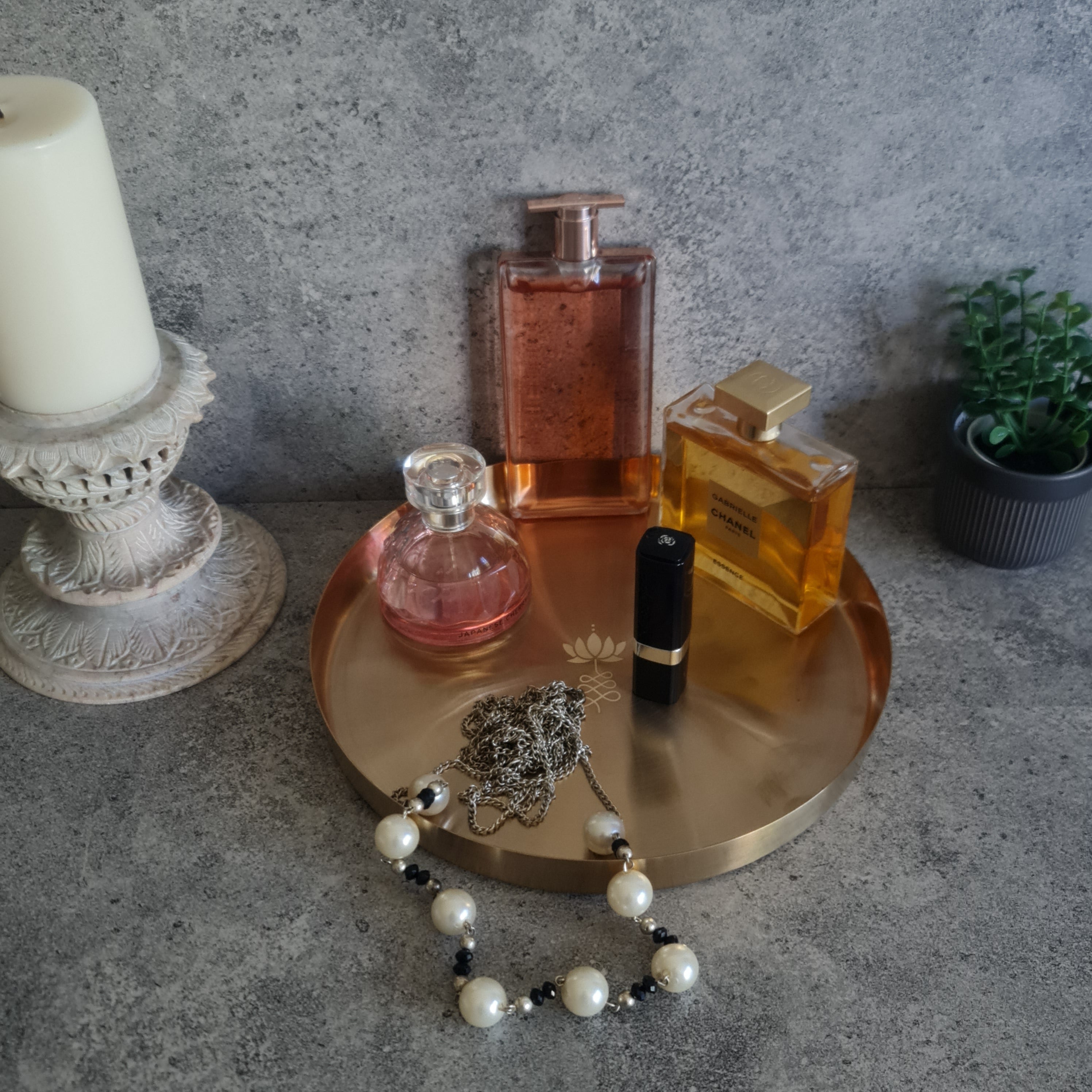 Kansa Platter, Kansa Plate, Kansa decorative Plate, Serving Plate, Kansa Tray, Home Decor, Barware