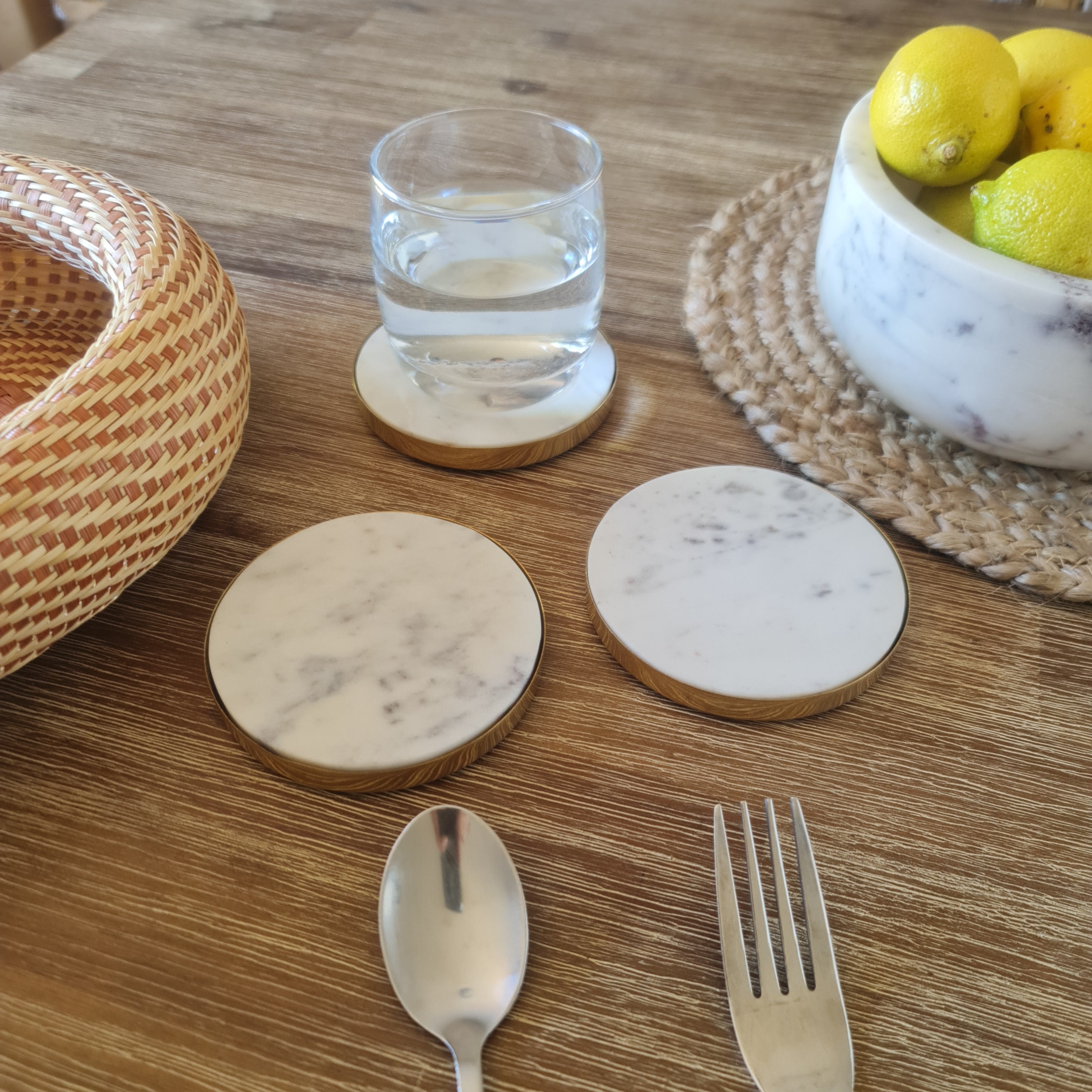 Marble drink Coaster, Coaster, Coaster Sets, Marble Coaster Barware Collection, Gift