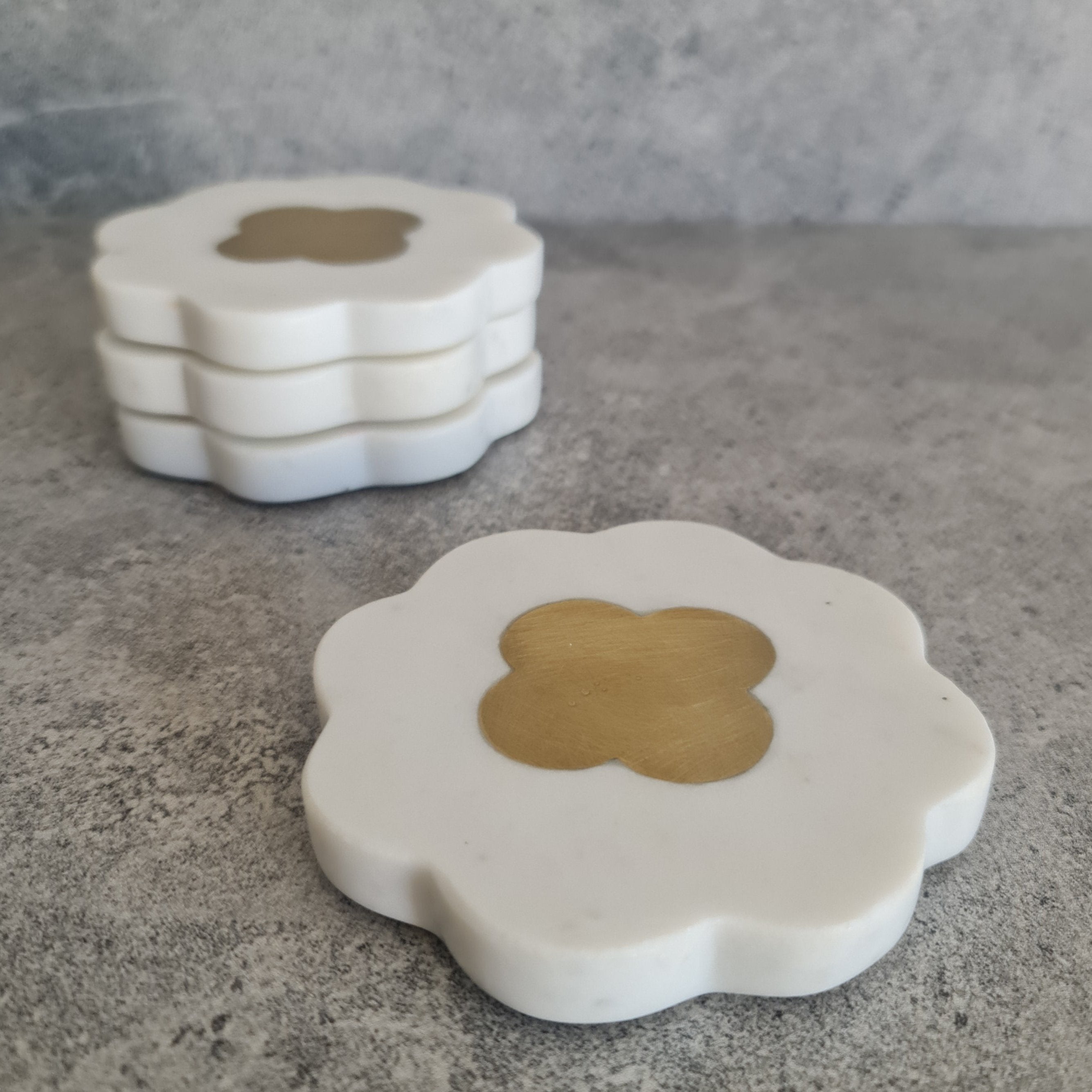 Marble drink Coaster, Coaster, Coaster Sets, Marble Coaster Barware Collection, Gift