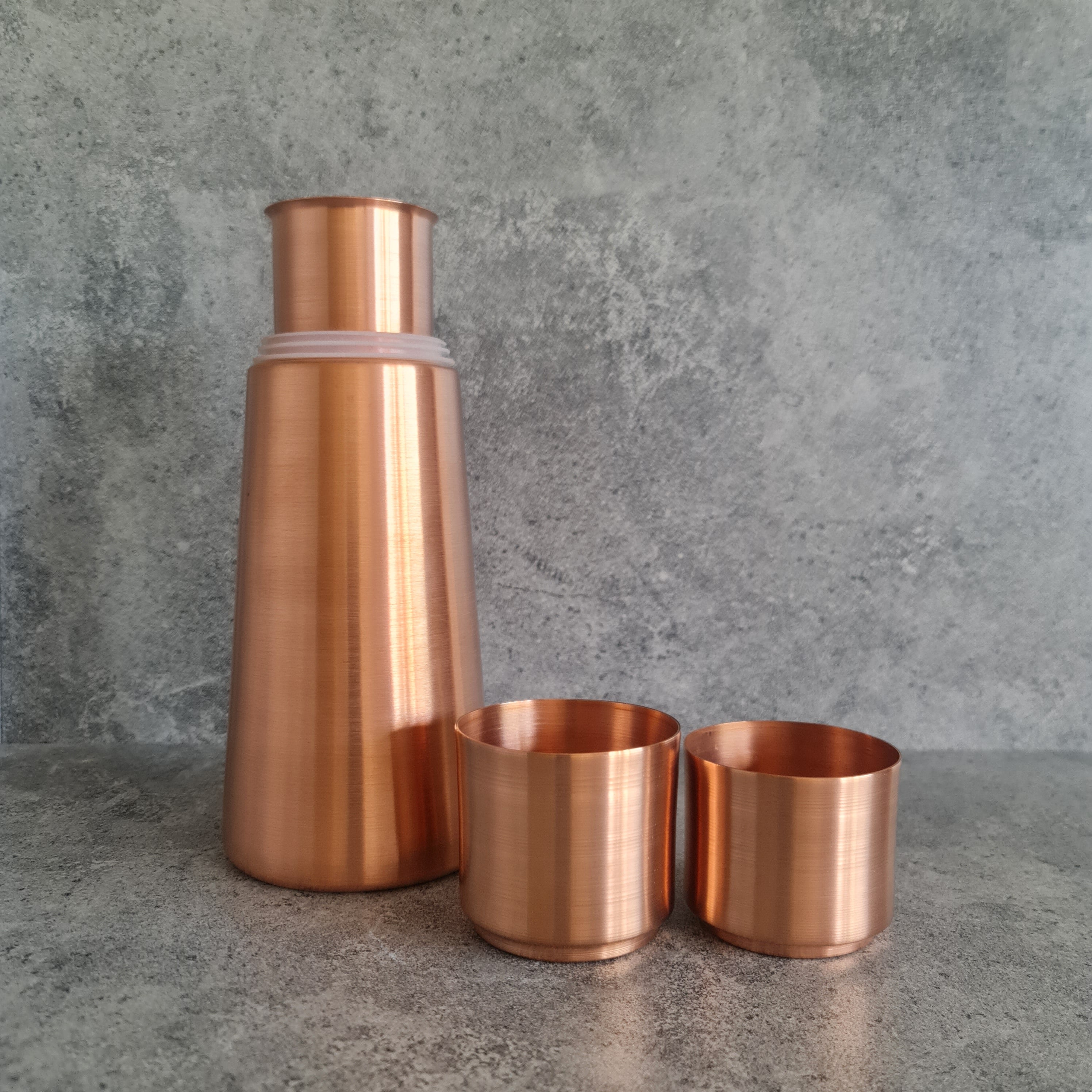 Copper Water Bottle, Copper Carafe, Copper Pitcher, Copper Water Jug, Water Storage Tumbler, Picher