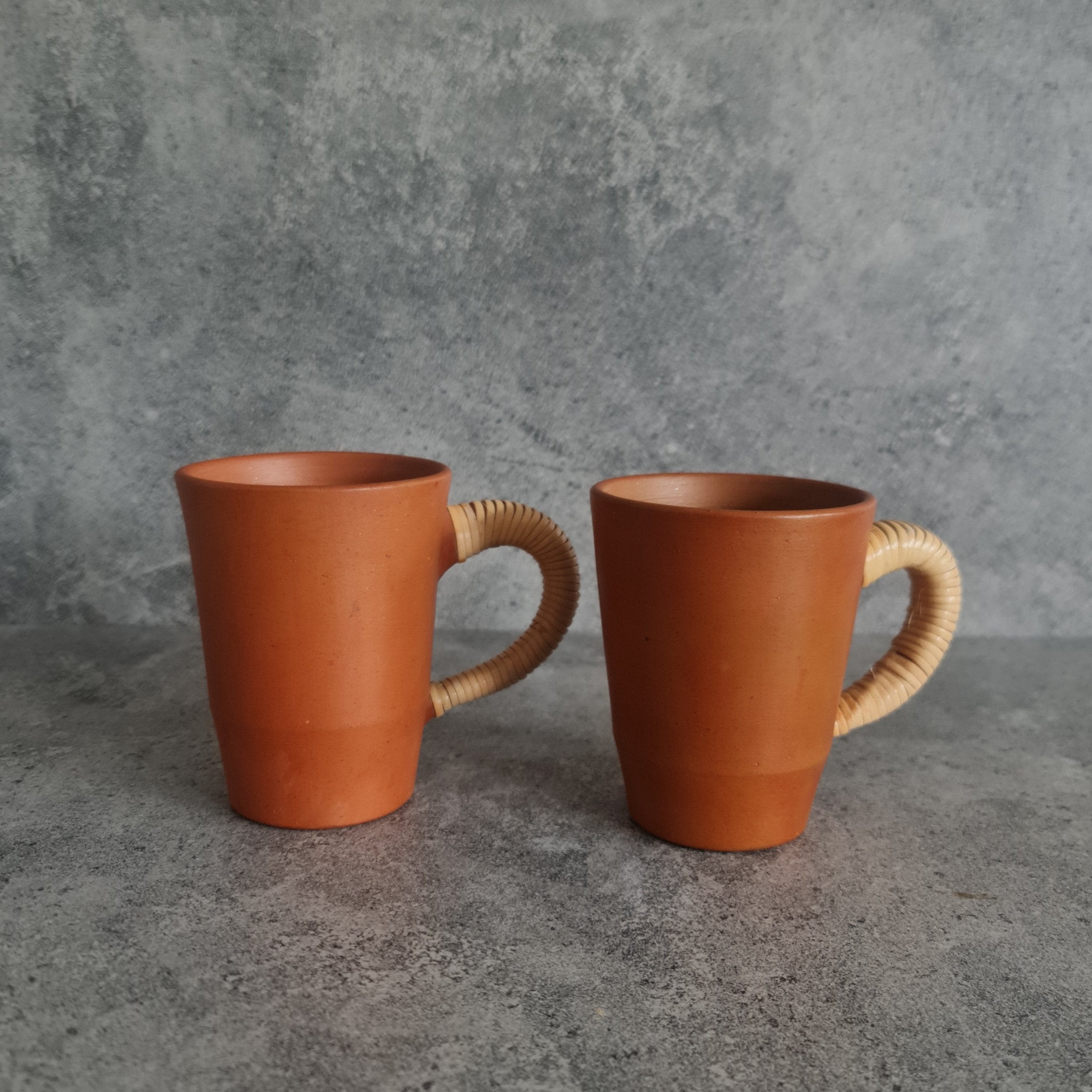 Terracotta Mugs, Terracotta Cups, Terracotta Tumblers
