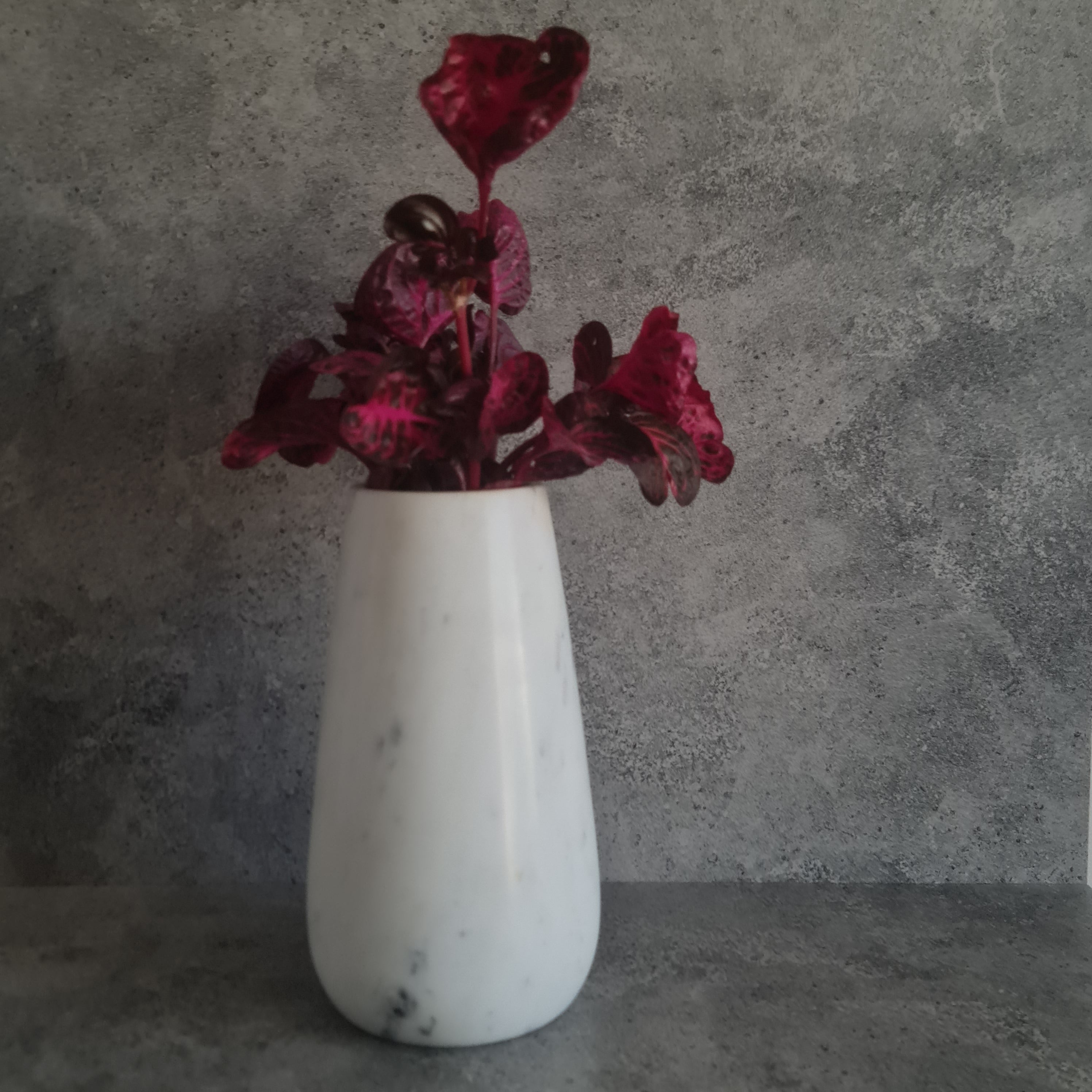 Marble vase, Home decor, Vase, Tapered Vase