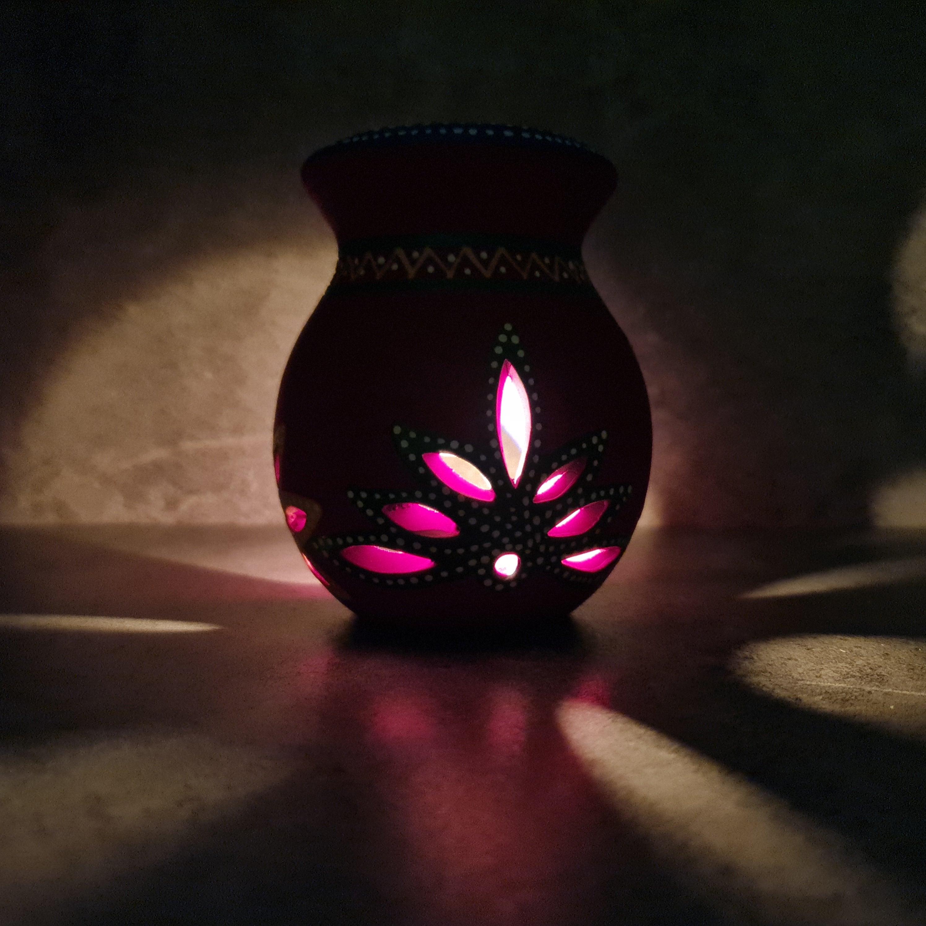 Tea Light Holder, Home decor, Diffuser, Aromatic Diffuser, Terracotta Tea Light Holder & Diffuser