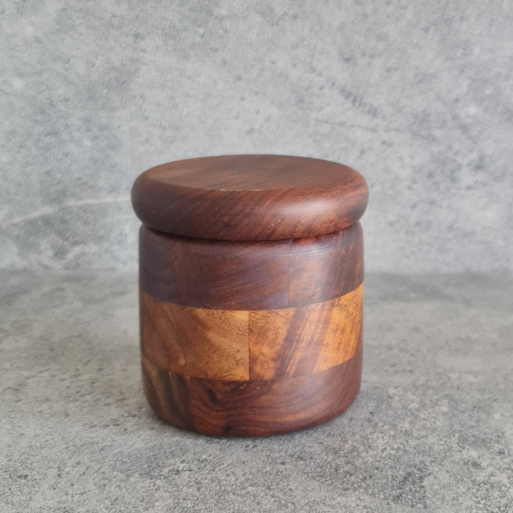 Wooden Canister, Wooden Jar