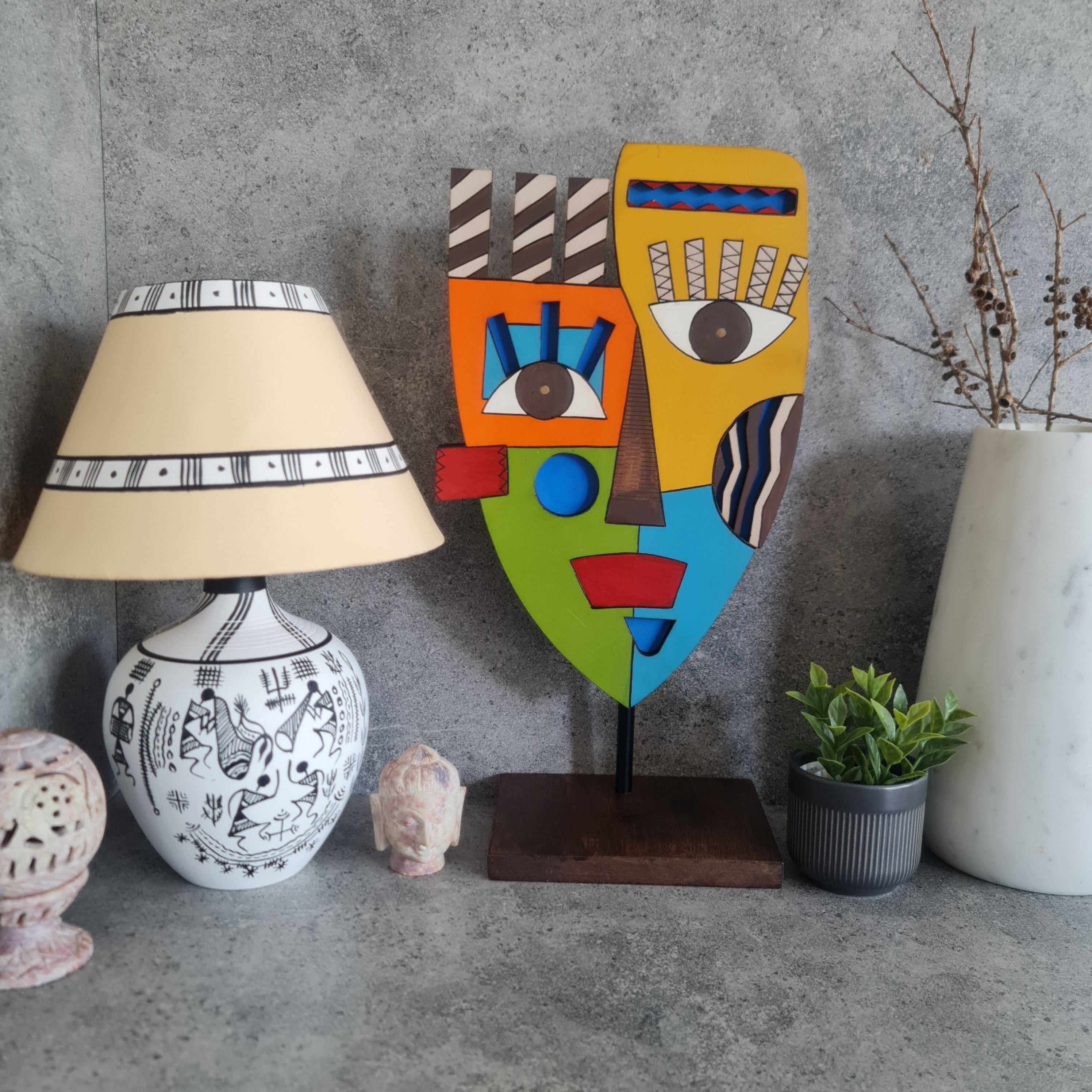 Wall Decor, Rural art, home decor, Gift, Figurines, Decorative Showpiece, Decor Piece