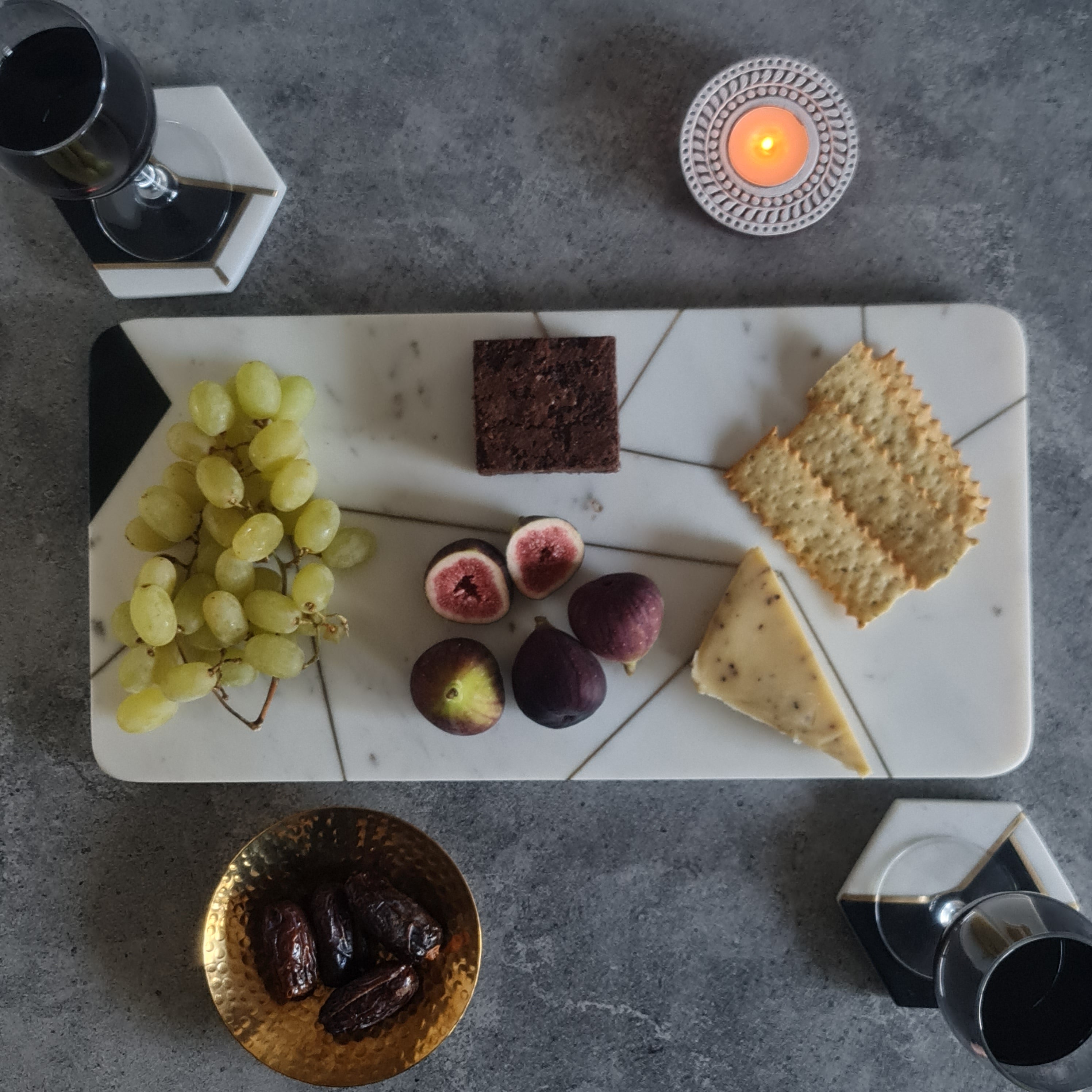 Marble Cheese Board, Serving Board
