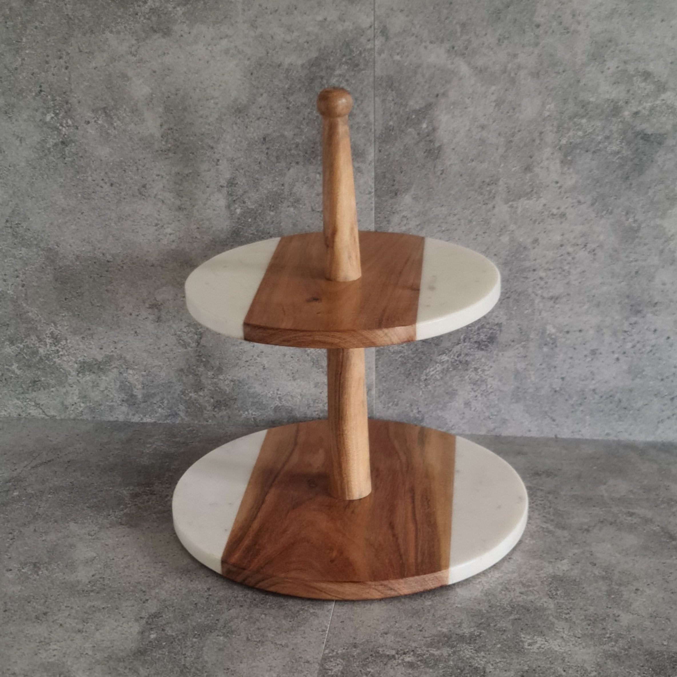 Marble Serving Stand, 2 tier Serving Board, Cake Stand , Food Stand