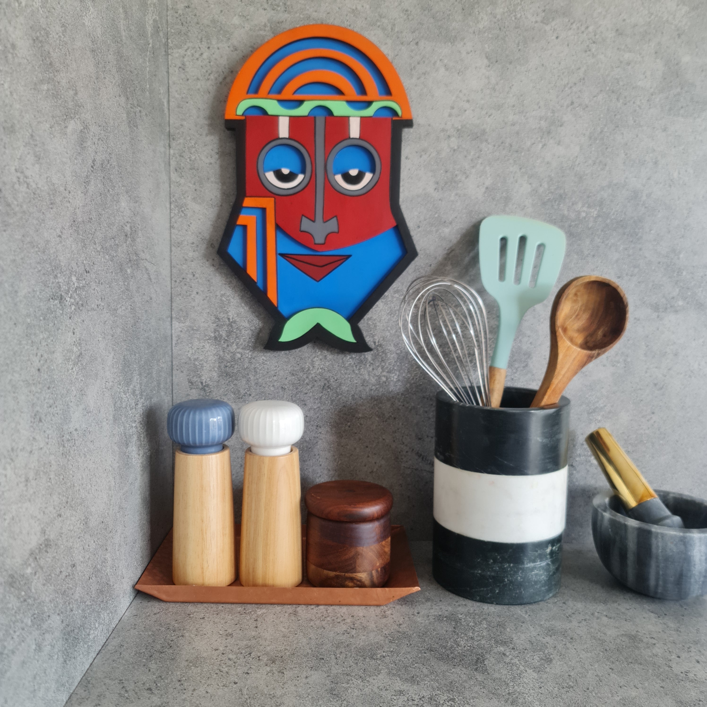 Wall Decor, Rural art, home decor, Gift, Figurines, Decorative Showpiece, Decor Piece