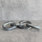 Marble Chain Decor, Home Decor Piece, Marble Chain Home Decor, Figurine