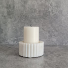 Candle Stand - white Marble
White marble candle stand
White marble ribbed candle stand
Home decor
Gift
