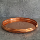 Copper Platter, Copper Plate, Copper decorative Plate, Serving Plate, Hammered Plate, Tray