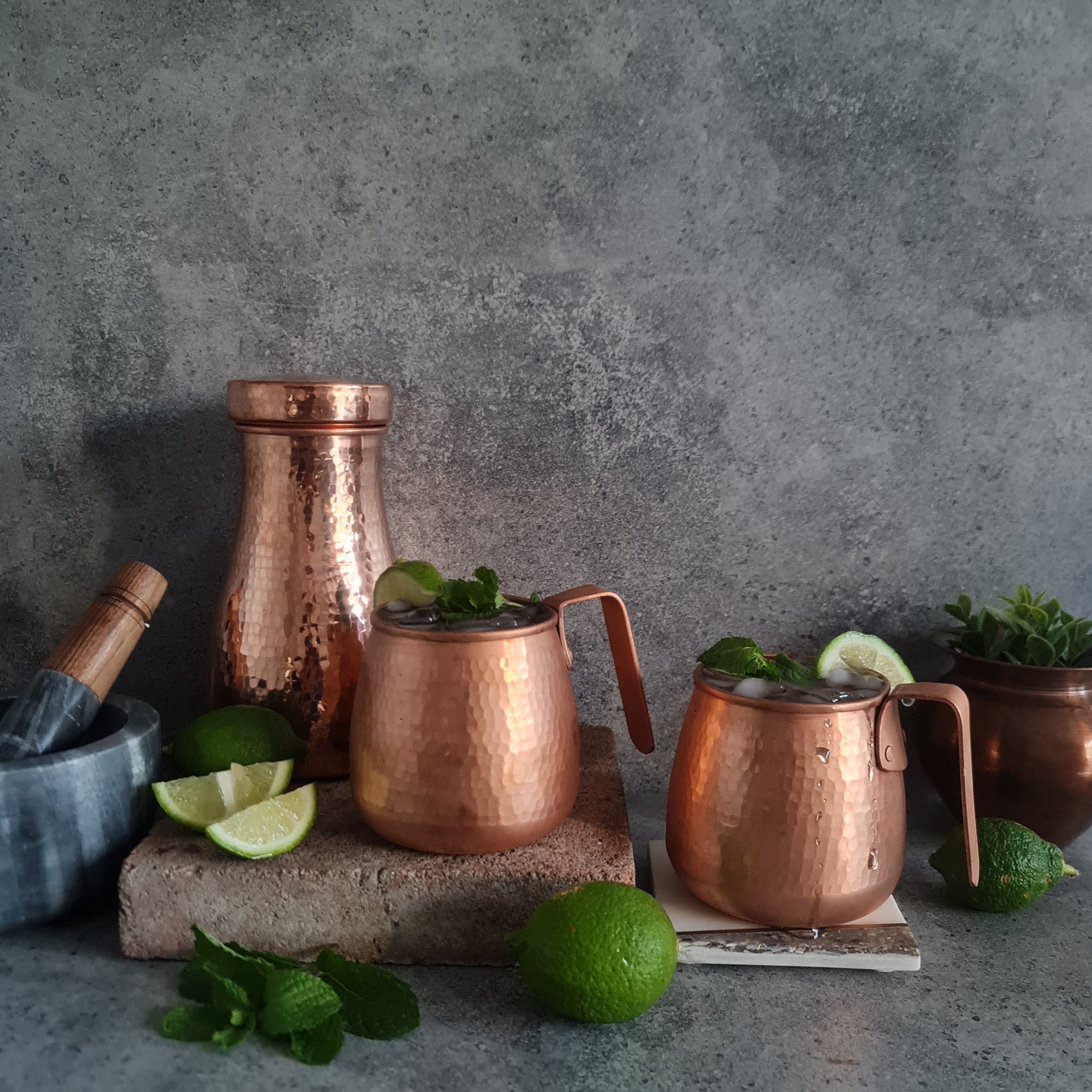 Copper Mule Mug, Copper Hammered Mule Mug, Copper Tumbler, Cocktail Glass, Gift