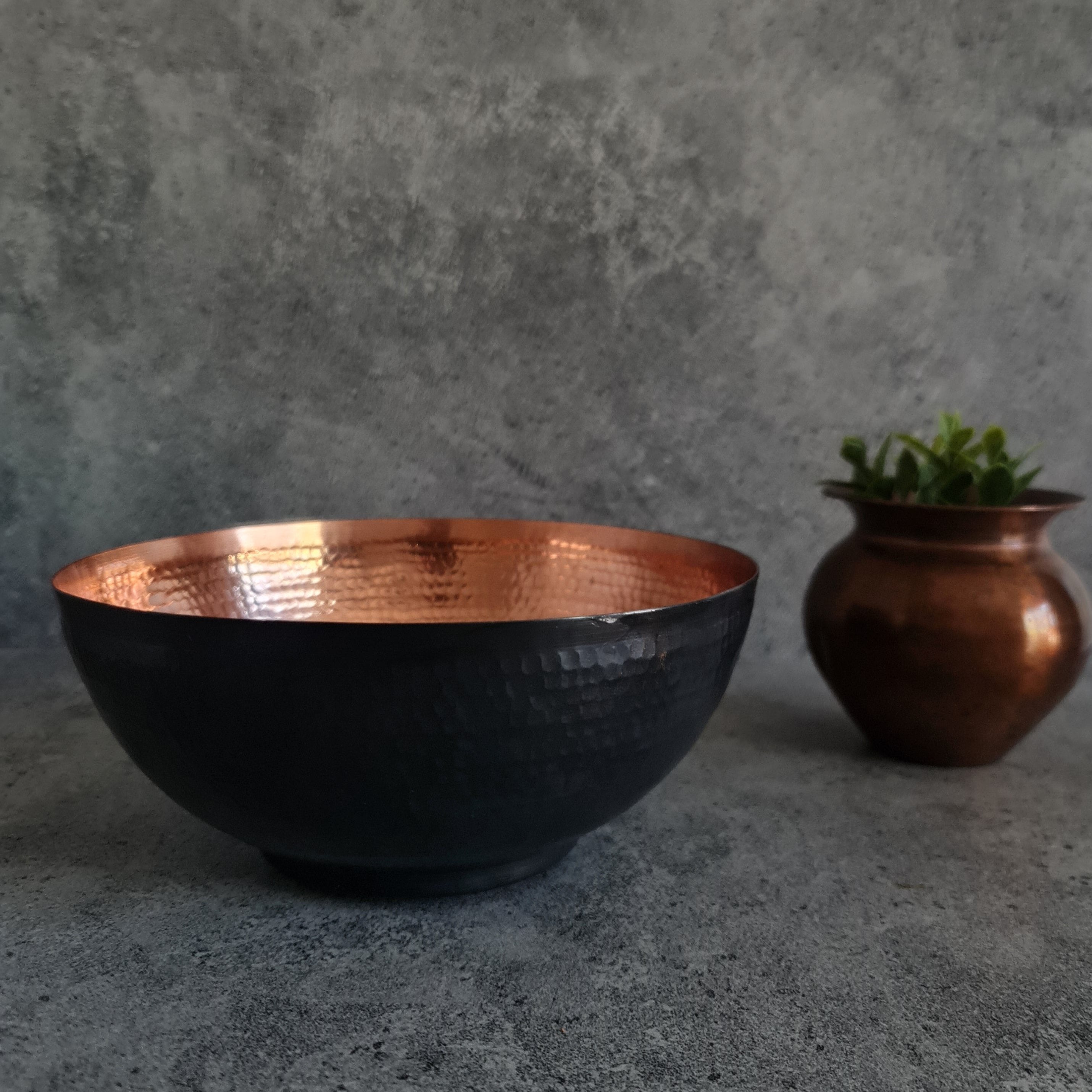 Copper Serving Bowl, Copper Fruit Bowl, Decorative Bowl, Copper Hammered Bowl