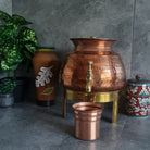 Copper Water Dispenser, Copper water Jug, Copper Jug,Copper Water Storage, Copper Water Pitcher, Copper Water Dispenser