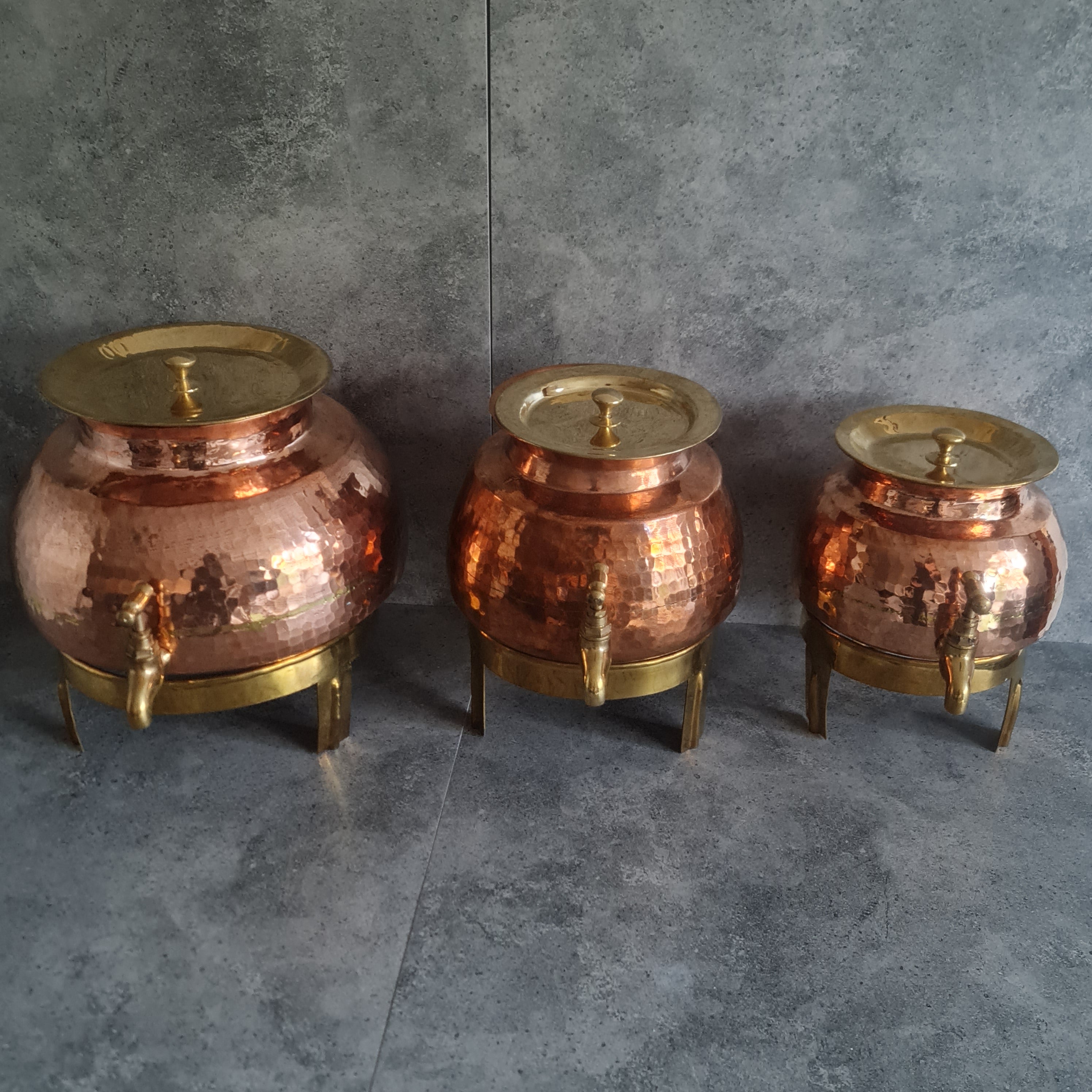 Copper Water Dispenser, Copper water Jug, Copper Jug, Copper Water Storage, Copper Water Pitcher, Copper Water Dispenser