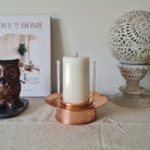 Halo Candle Stand, Copper Candle Stand, Home Decor