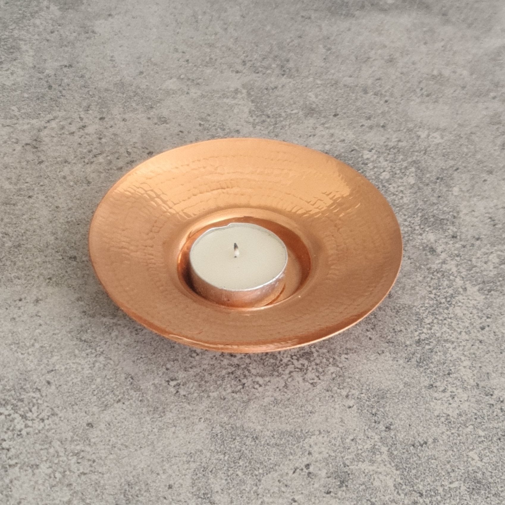 Halo Tealight Candle Holder, Cooper Tea Light Holder, Home Decor