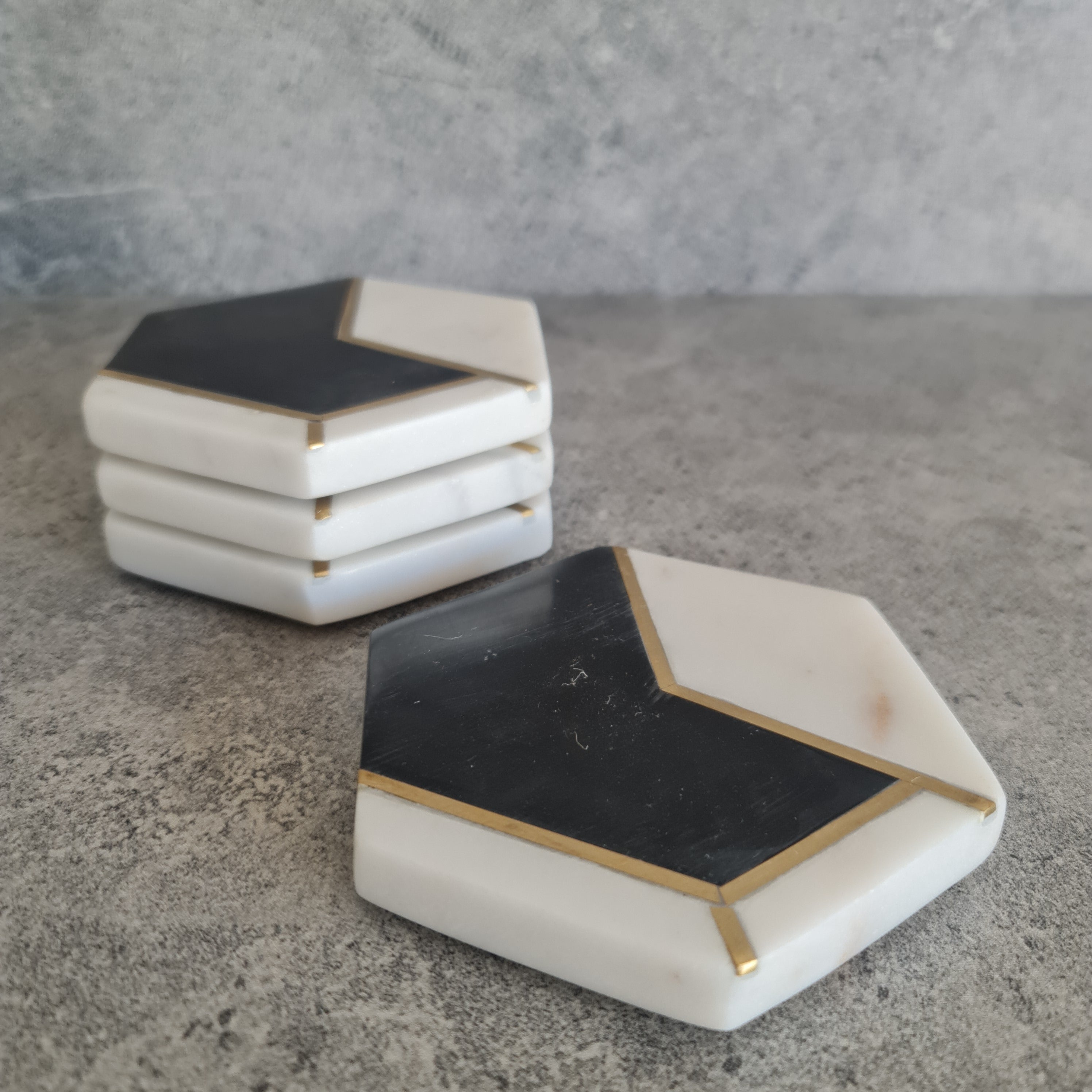 Marble drink Coaster, Coaster, Coaster Sets, Marble Coaster Barware Collection, Gift