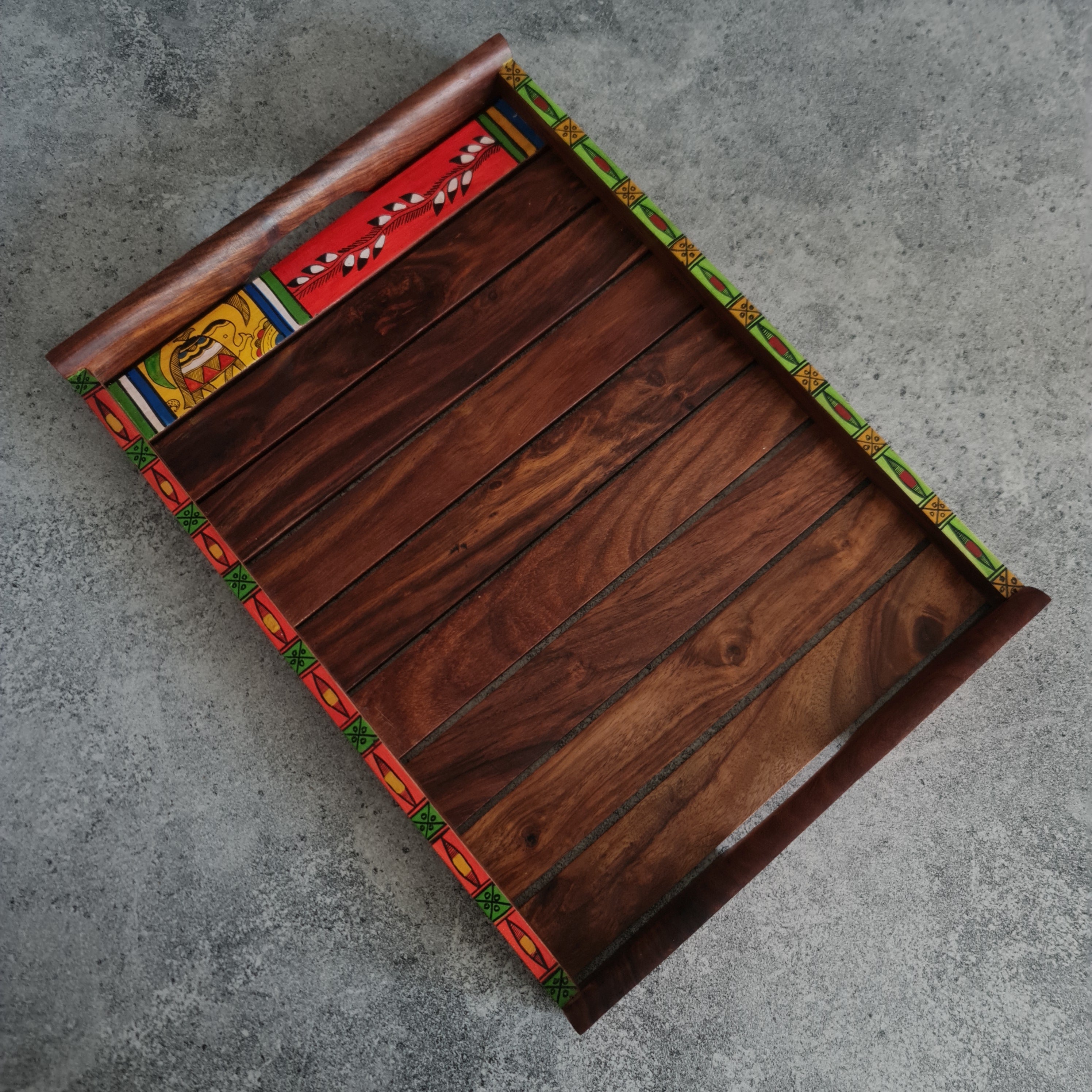 Serving Tray, Wooden Tray, Tray, Platter