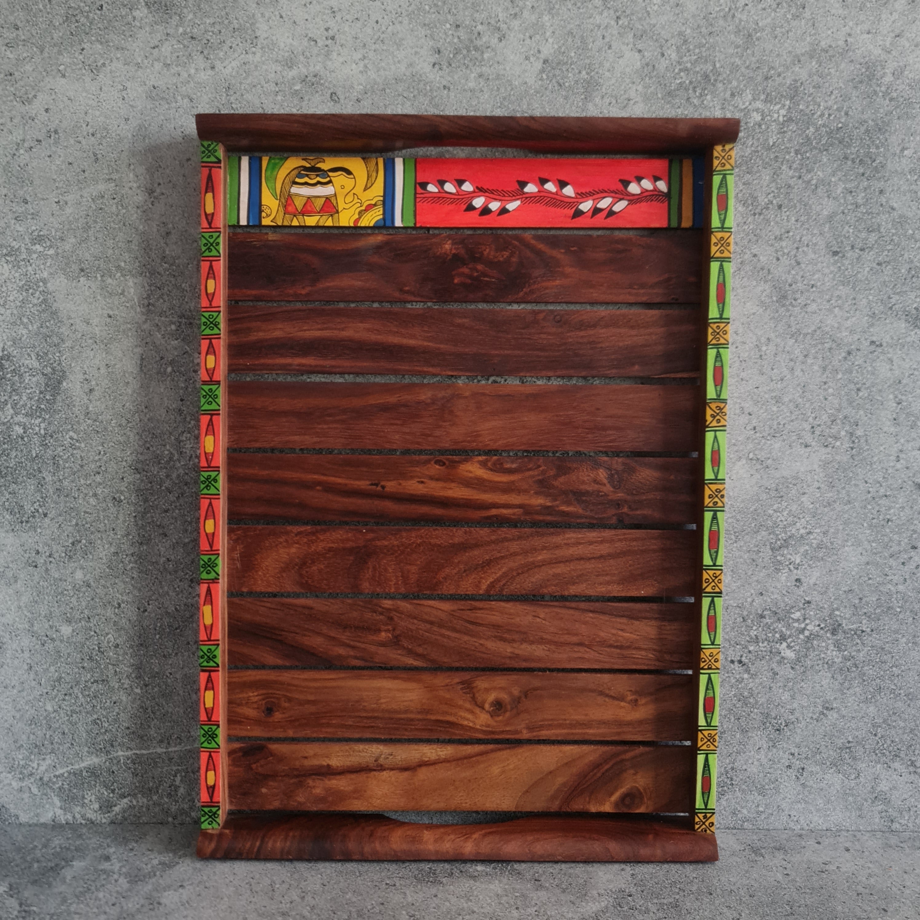 Serving Tray, Wooden Tray, Tray, Platter