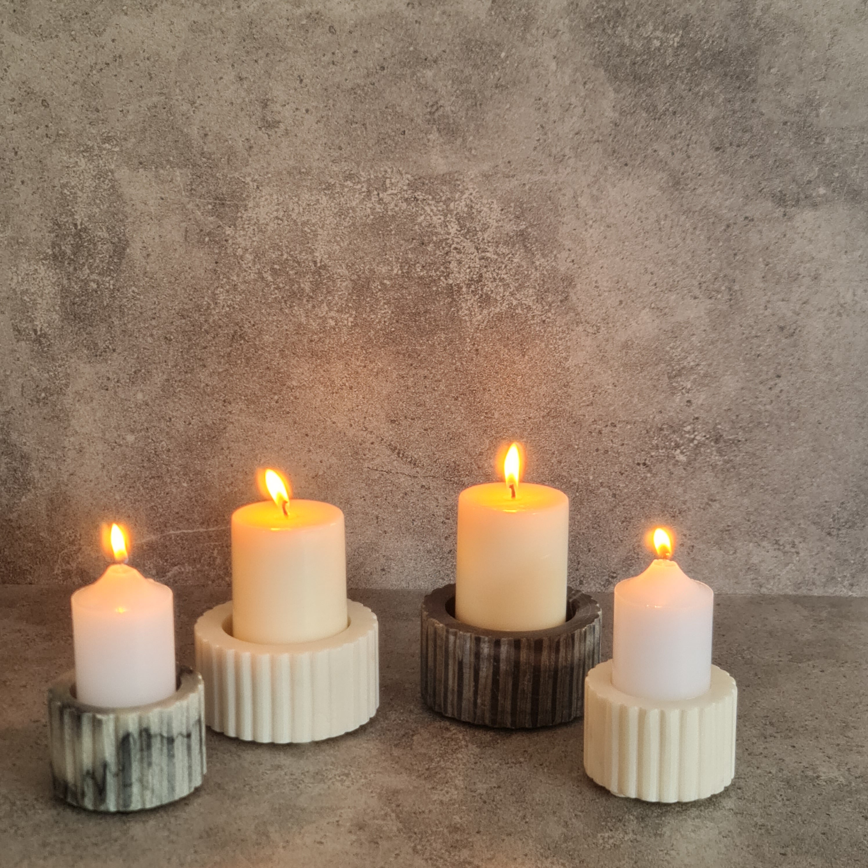 Candle Stand - white Marble
White marble candle stand
White marble ribbed candle stand
Home decor
Gift