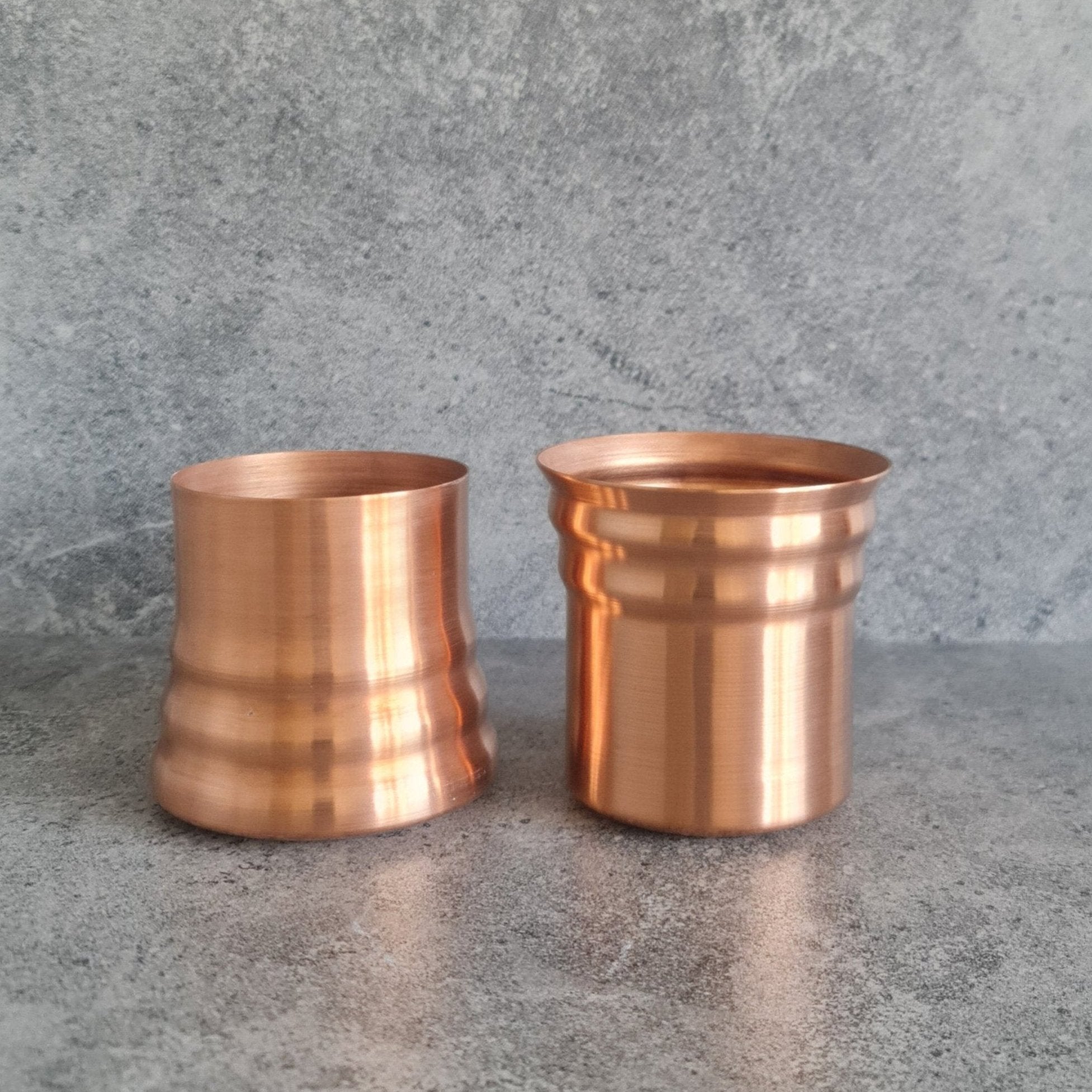 Copper cups, Copper Mug, Copper Glasses, Handcrafted Copper Cocktail Glass, Copper Tumbler