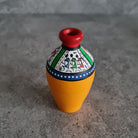 Handmade Miniature Vase, Home decor, Terracotta hand painted Vase, Mini set of 3 Vase