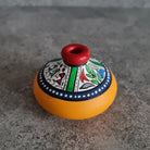 Handmade Miniature Vase, Home decor, Terracotta hand painted Vase, Mini set of 3 Vase