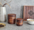 Wooden Jar, Wooden Canister, Canister, Jar