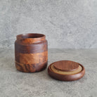 Wooden Canister, Wooden Jar