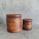 Wooden Canister, Wooden Jar 2
