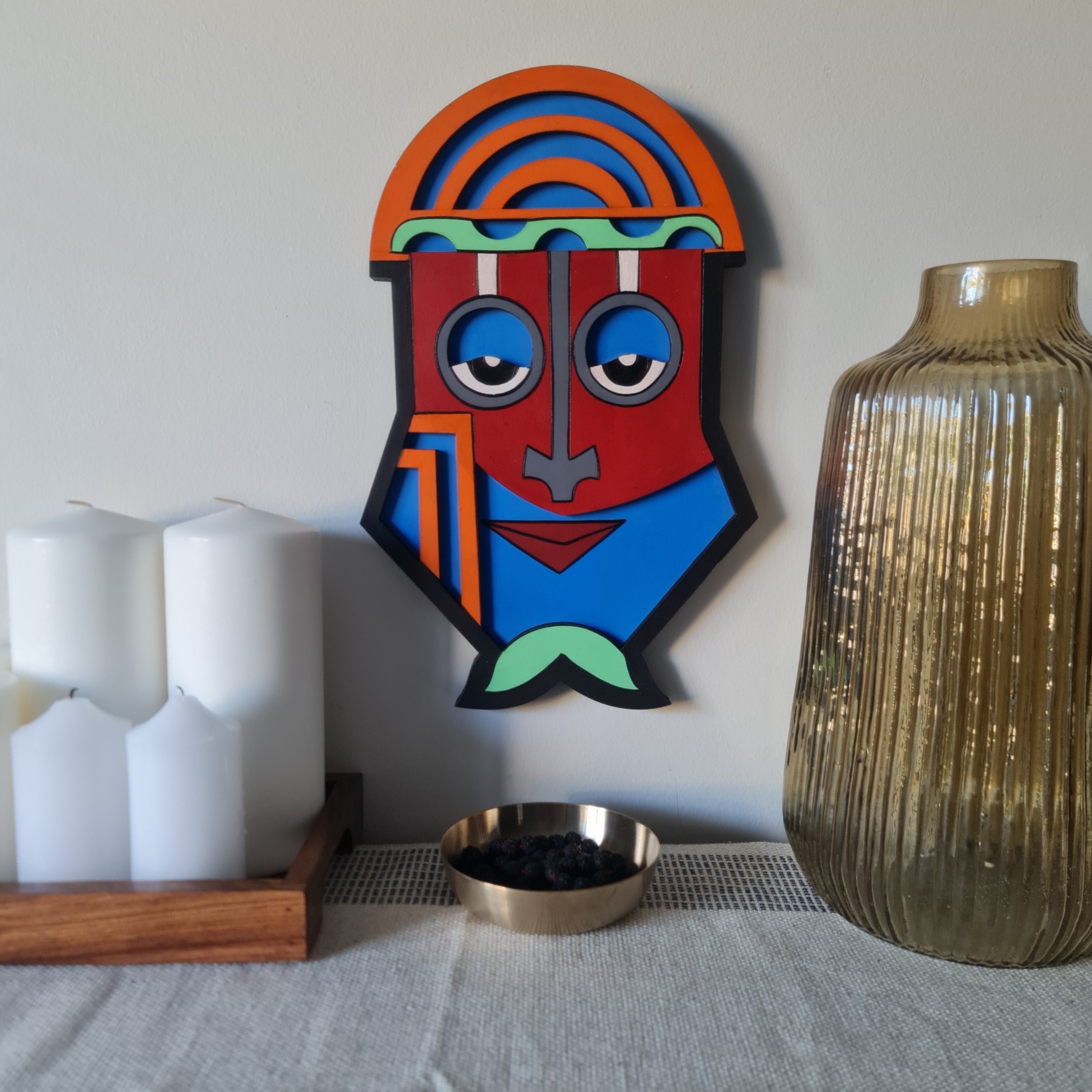 Wall Decor, Rural art, home decor, Gift, Figurines, Decorative Showpiece, Decor Piece